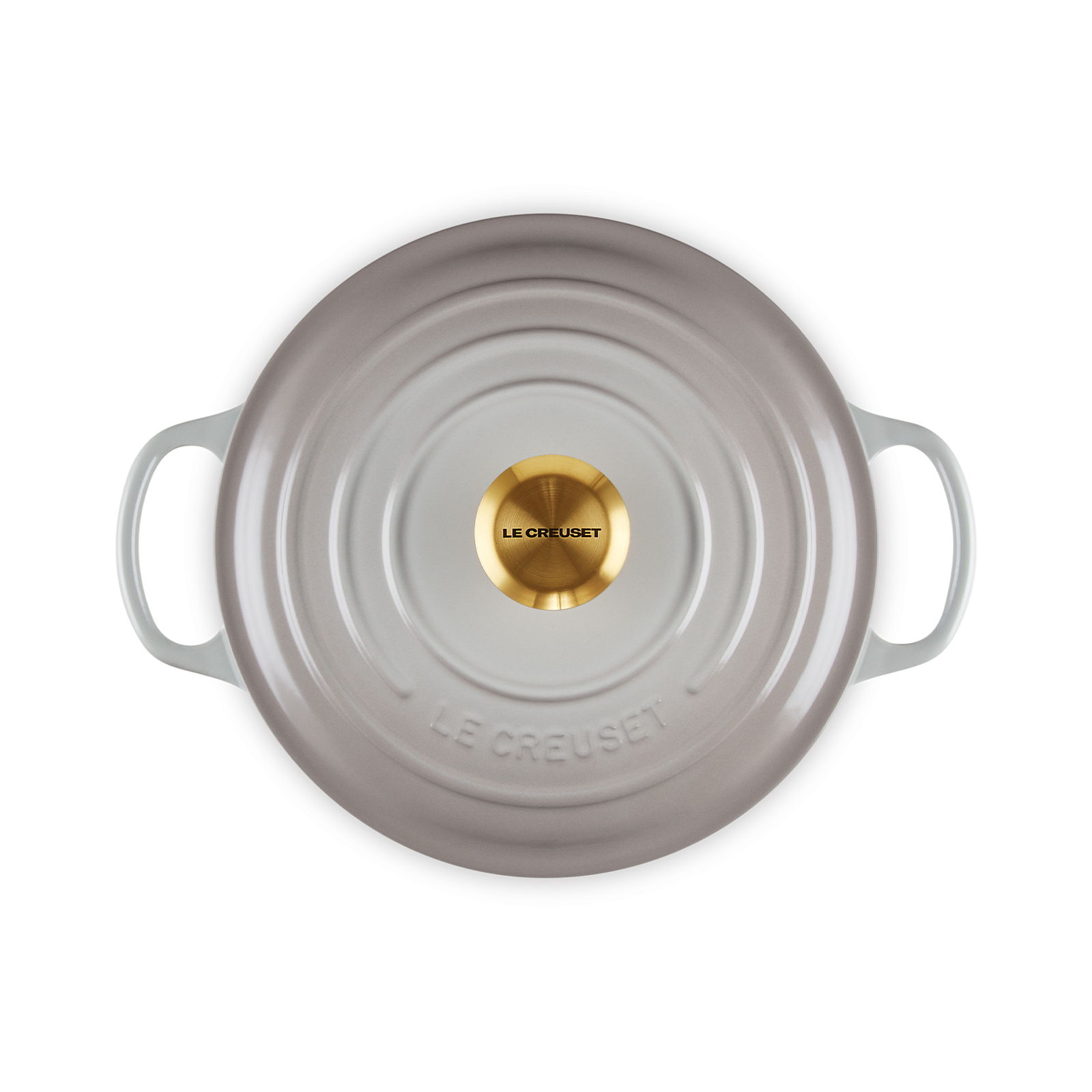 Round Casserole (Gold Knob) image number 3