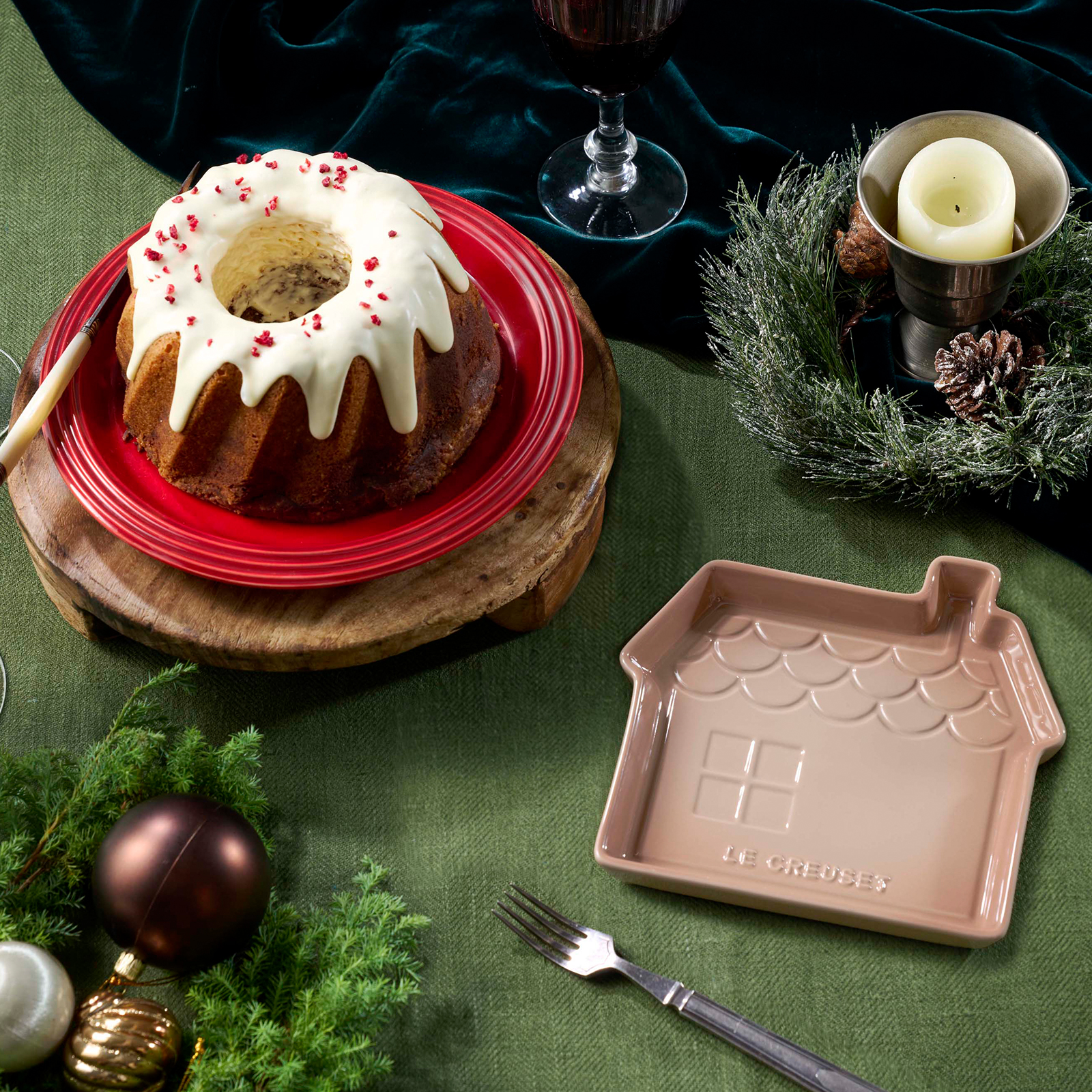 薑餅屋陶瓷碟 image number 4