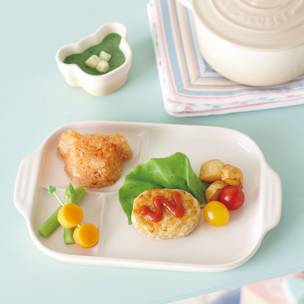 Bear Ramekin + 3 Sections Rectangular Plate image number 3