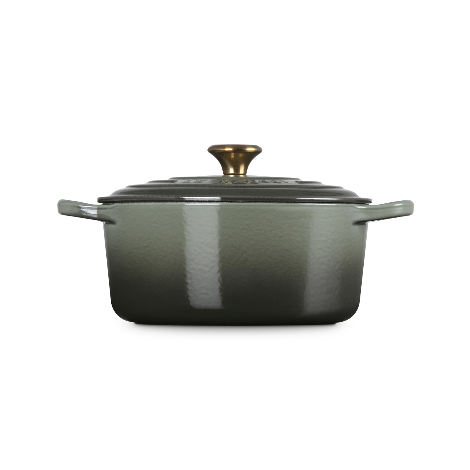 圓形琺瑯鑄鐵鍋 (金色鍋蓋頭) image number 2