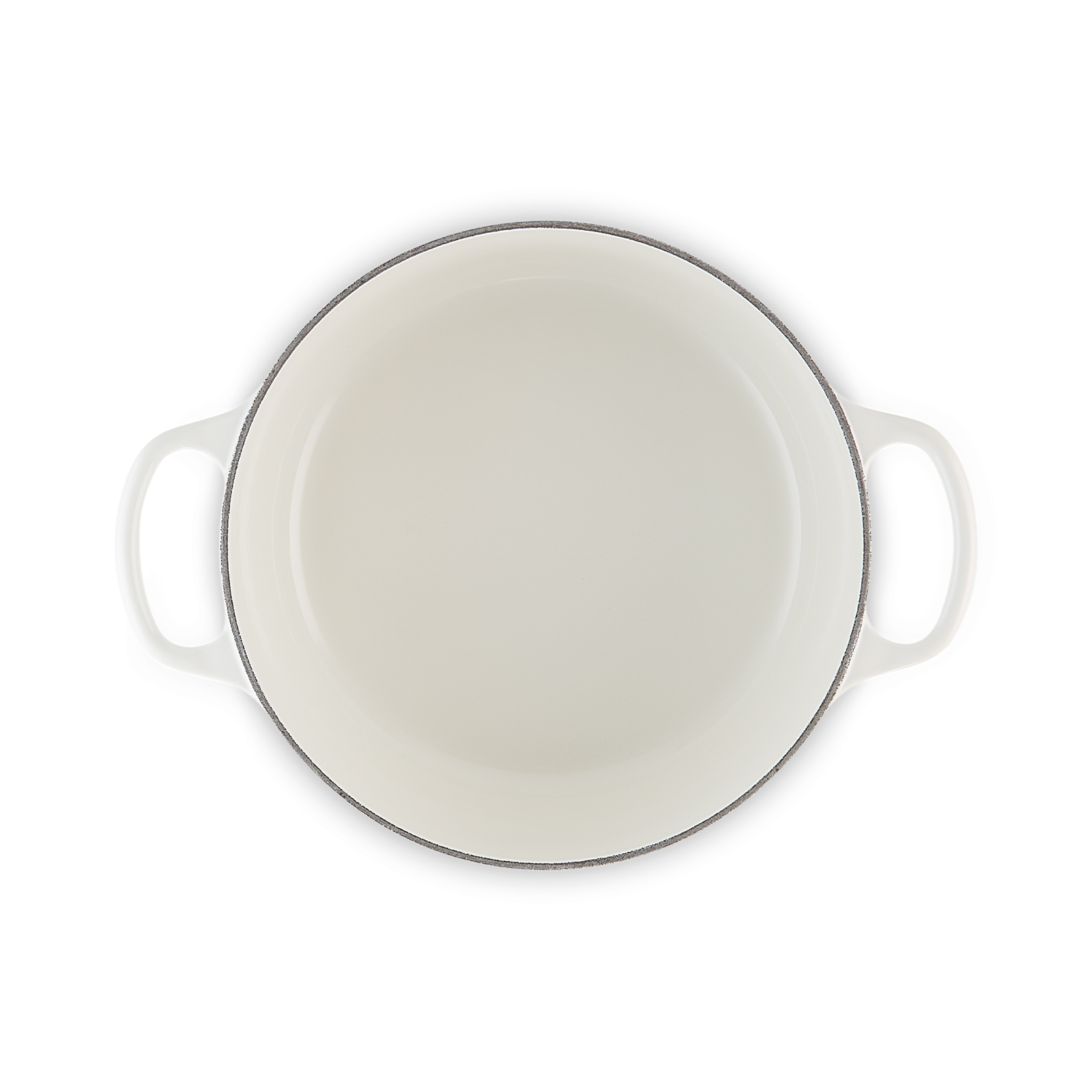 Round Casserole (White Interior) image number 4