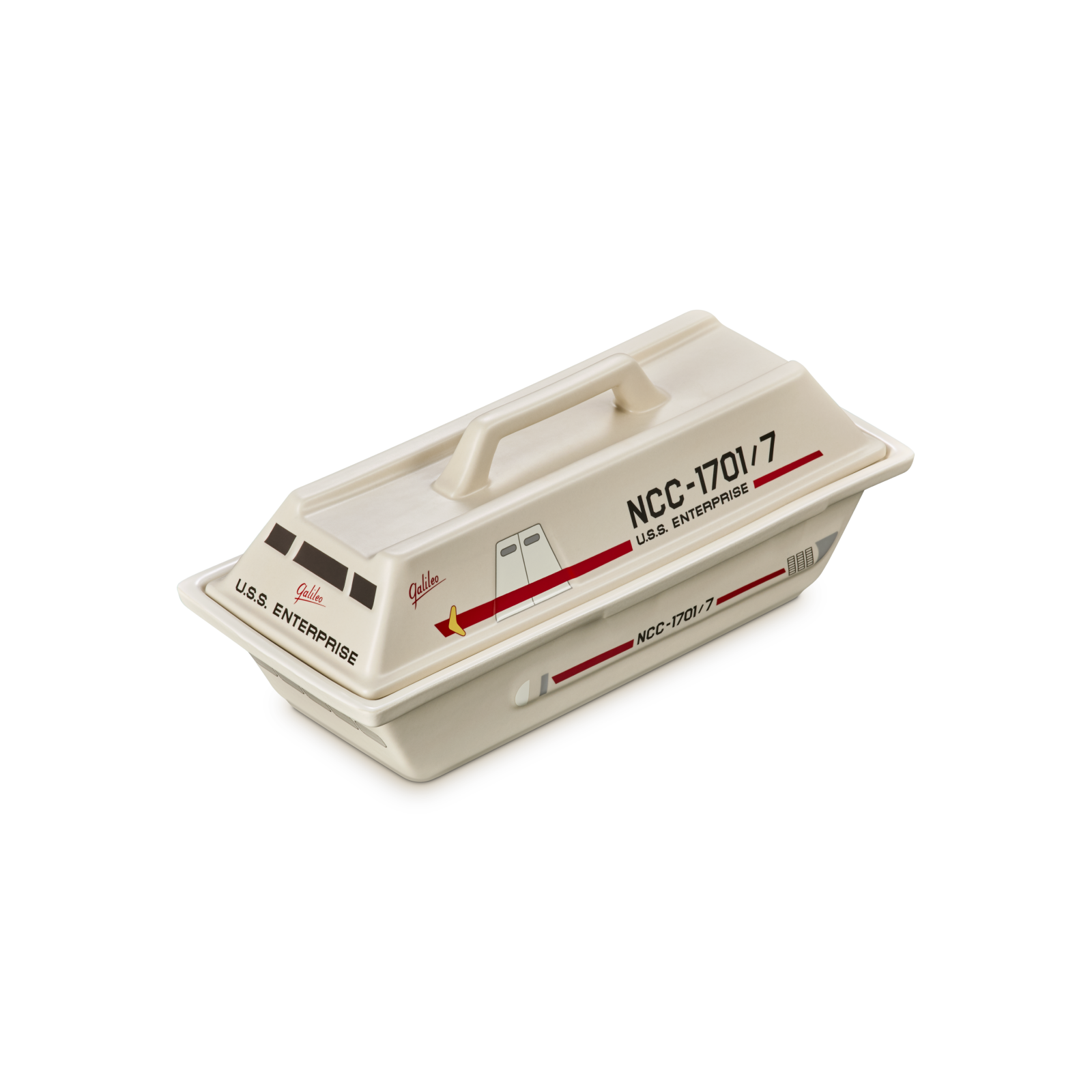 Star Trek Collection Galileo Shuttlecraft Rectangular Casserole image number 3