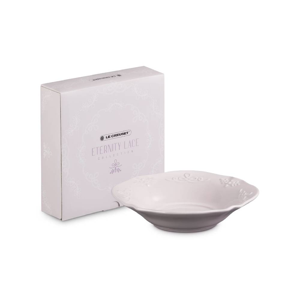 Eternity Lace Dish 20cm Shallot