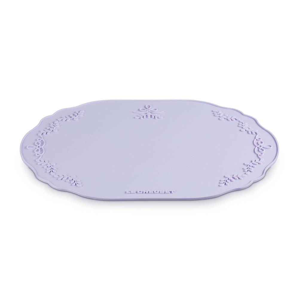 Eternity Lace Silicone Oval Table Mat image number 1