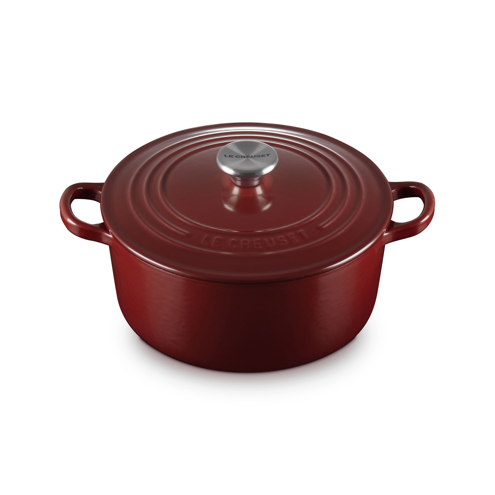 Round Casserole (Black Interior) image number 1