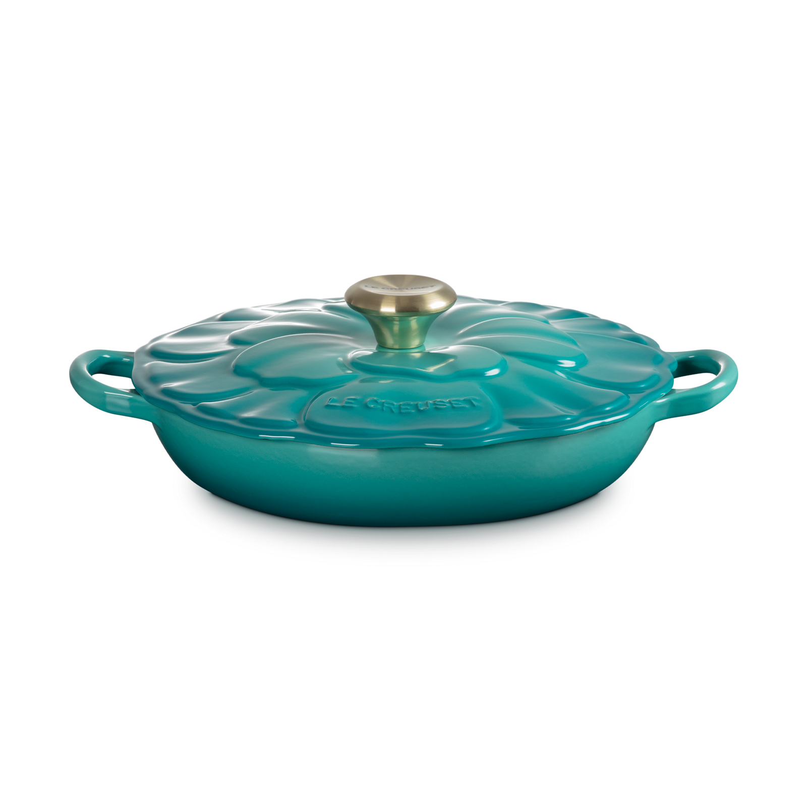 Petal Buffet Casserole (Light Gold Knob) image number 1