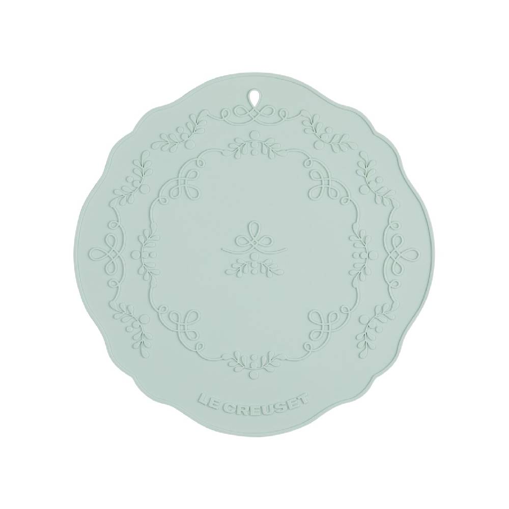 Eternity Lace Silicone Round Trivet image number 0