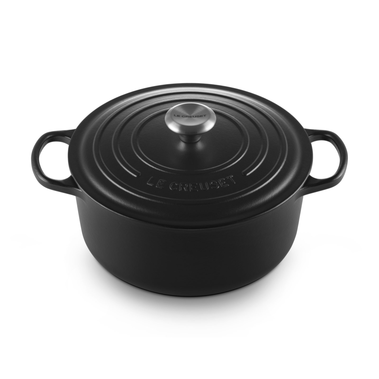 Round Casserole (Black Interior) image number 1