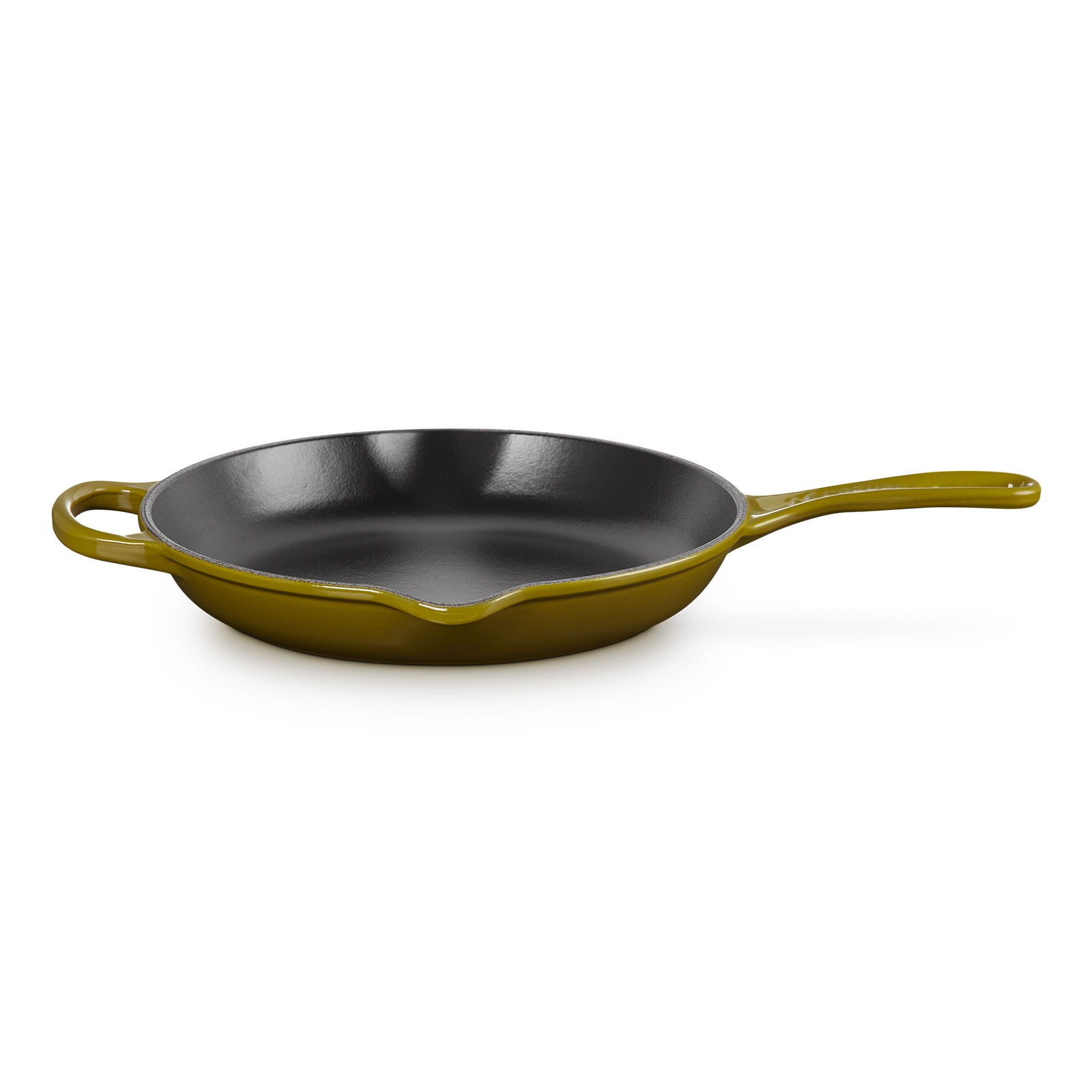 Round Skillet with Iron Handle 26cm Olive