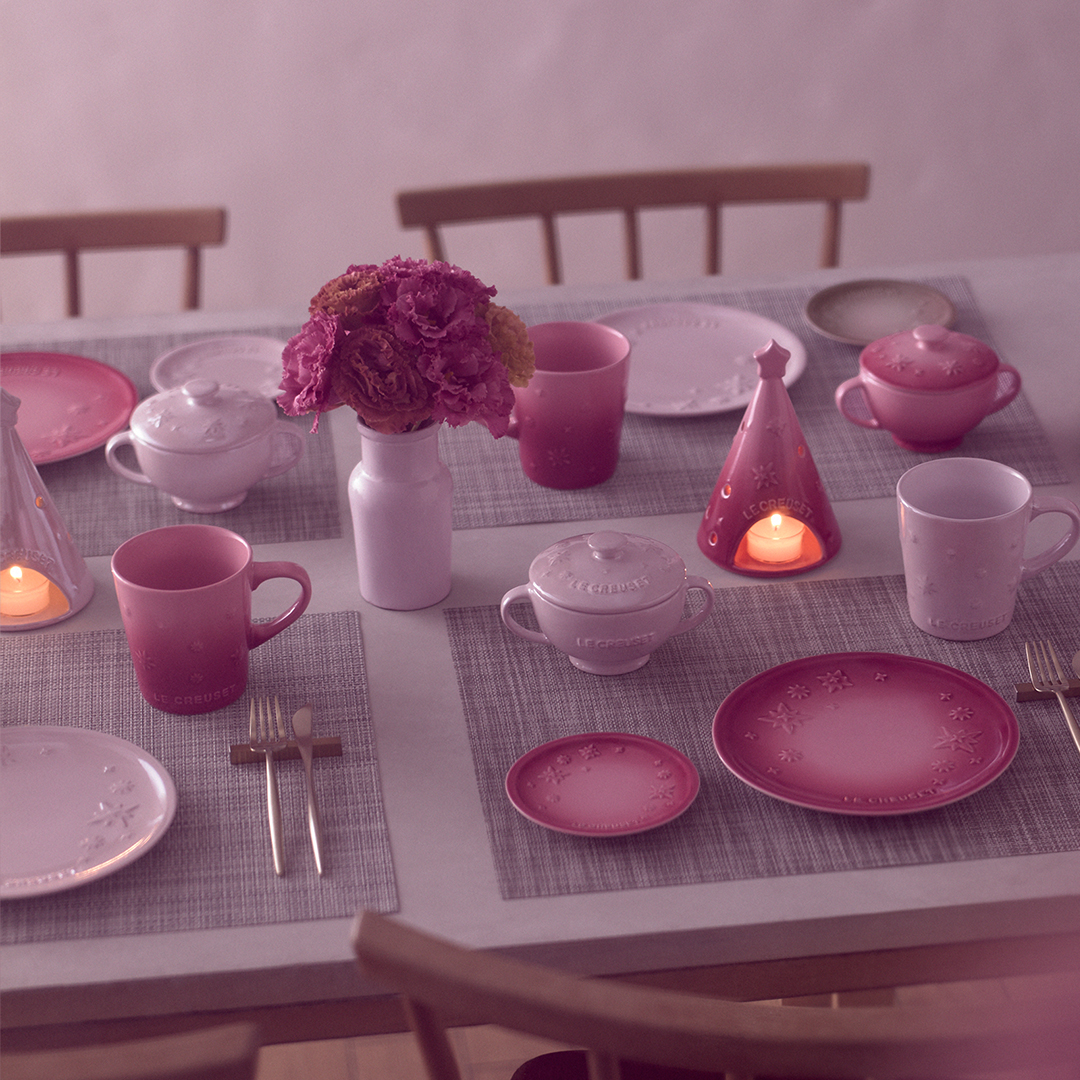 星形浮雕陶瓷圓形碟3件裝 image number 4