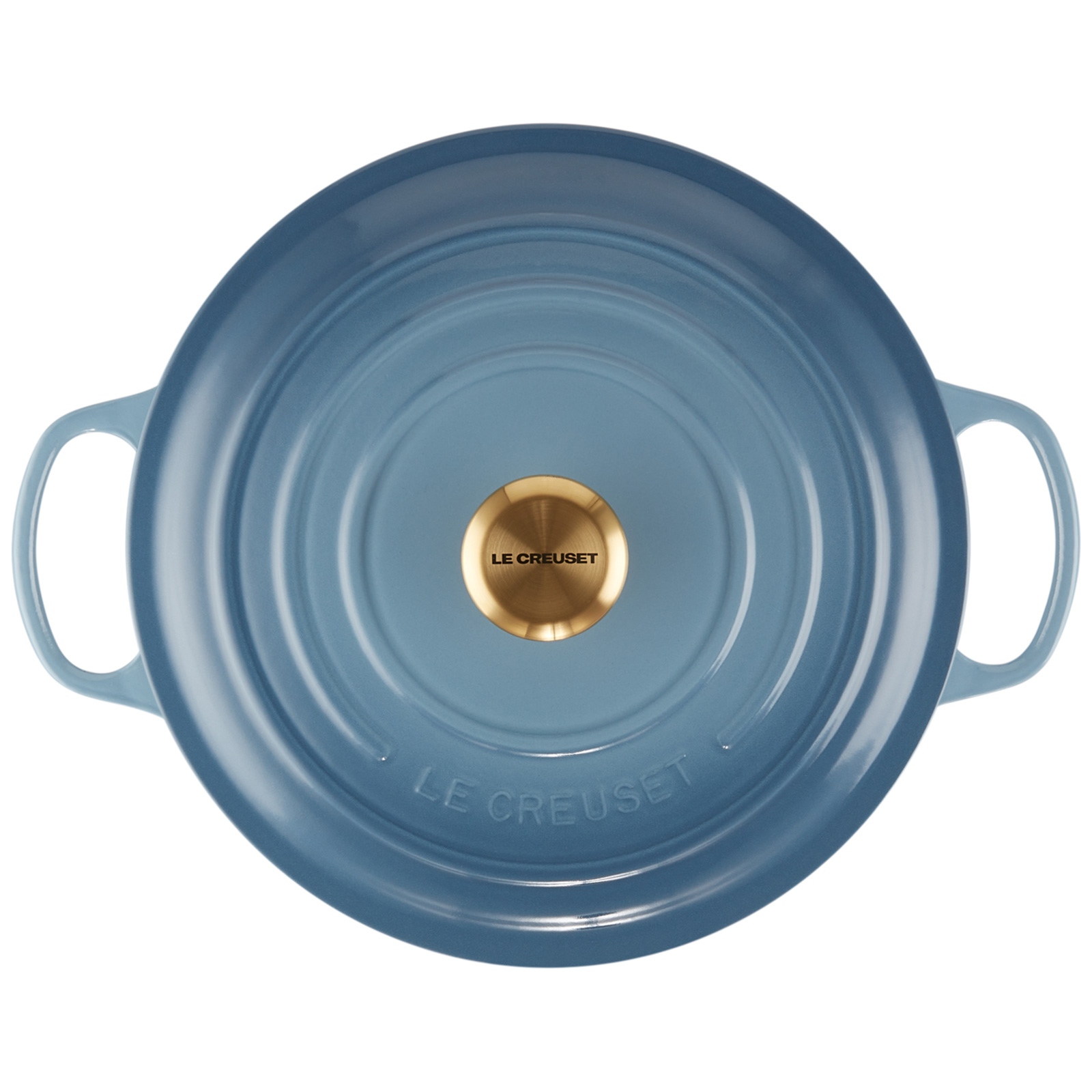 Round Casserole (Gold Knob) image number 3
