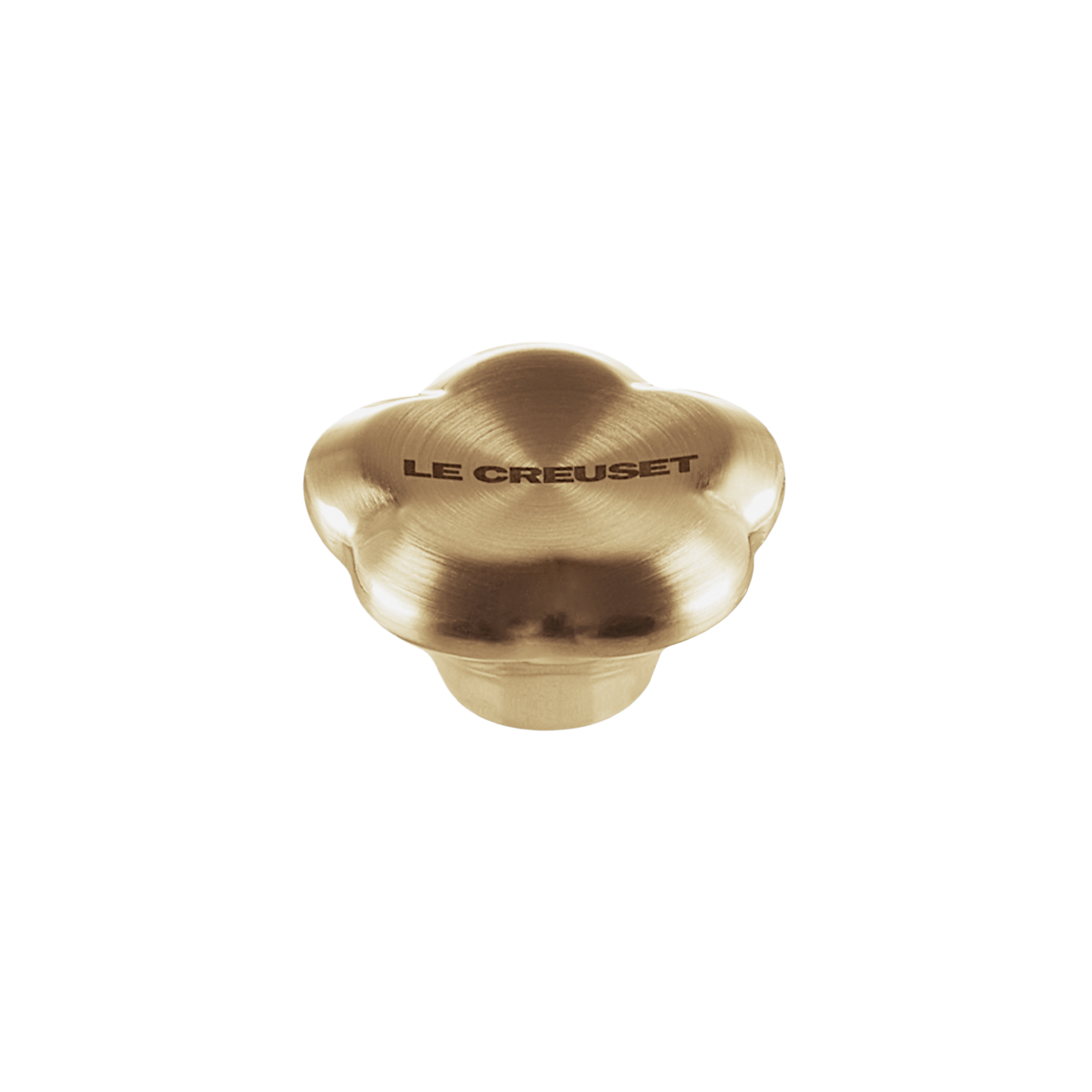 Light Gold Flower Knob image number 0