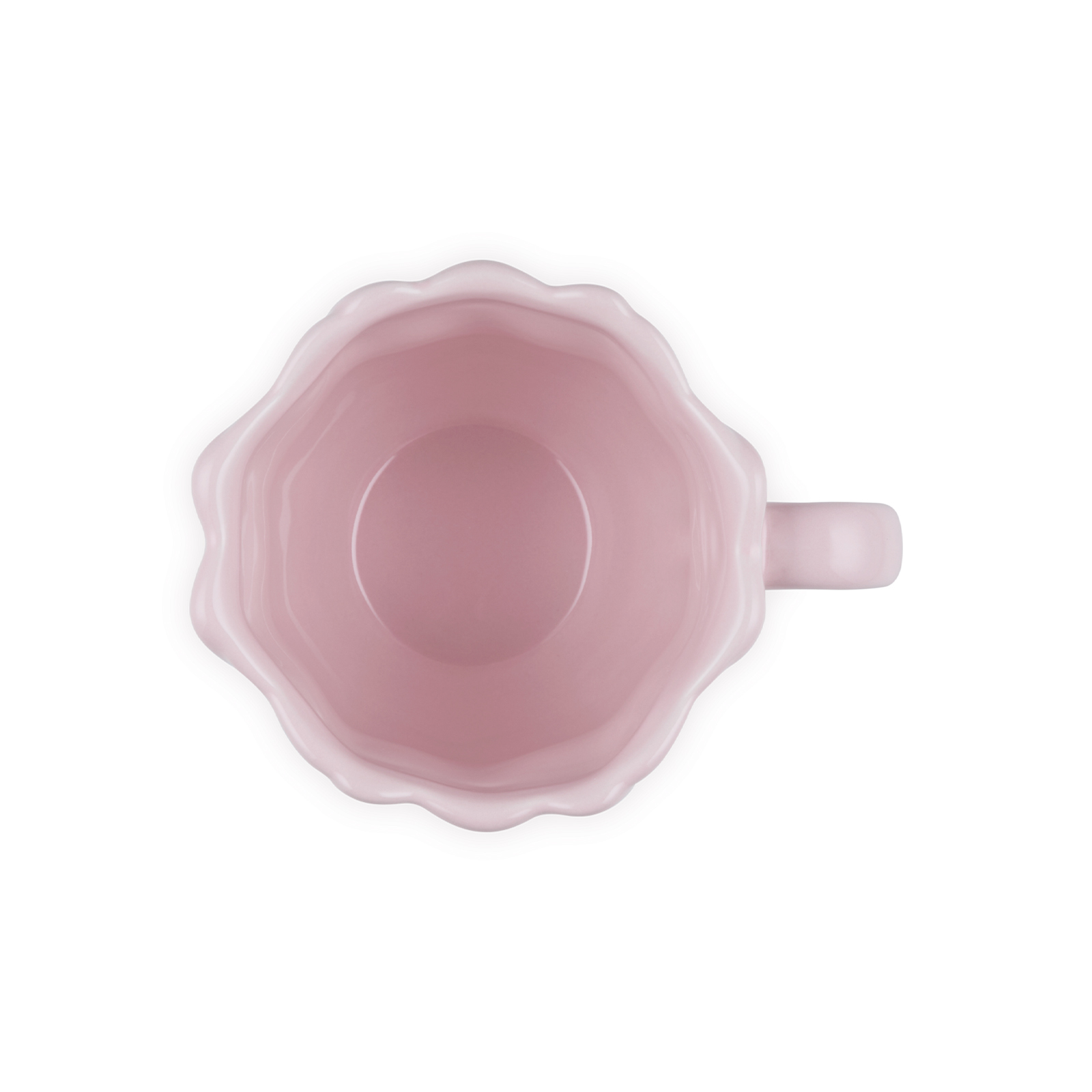 銀蓮花花瓣造型陶瓷杯 image number 3