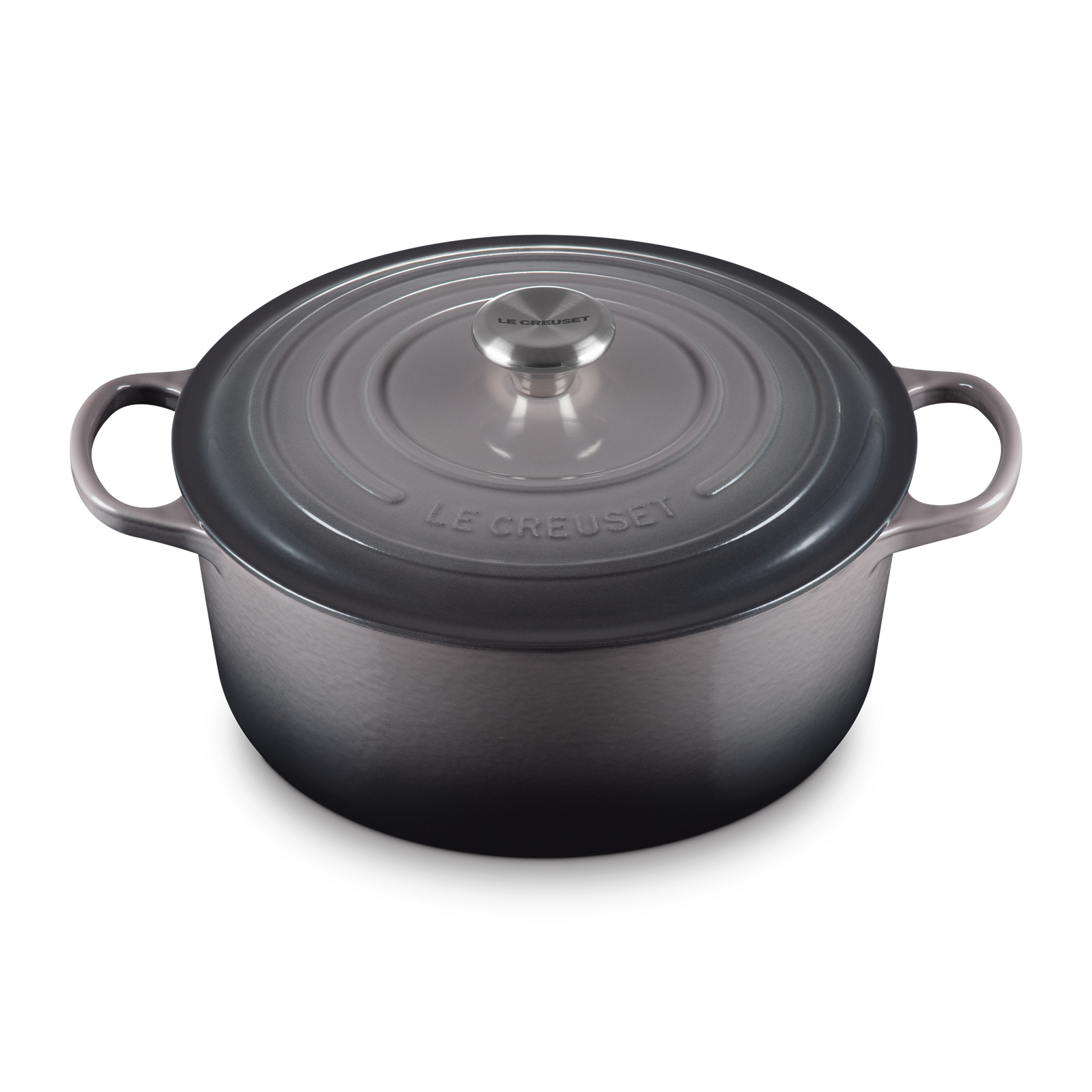 圓形琺瑯鑄鐵鍋 image number 1