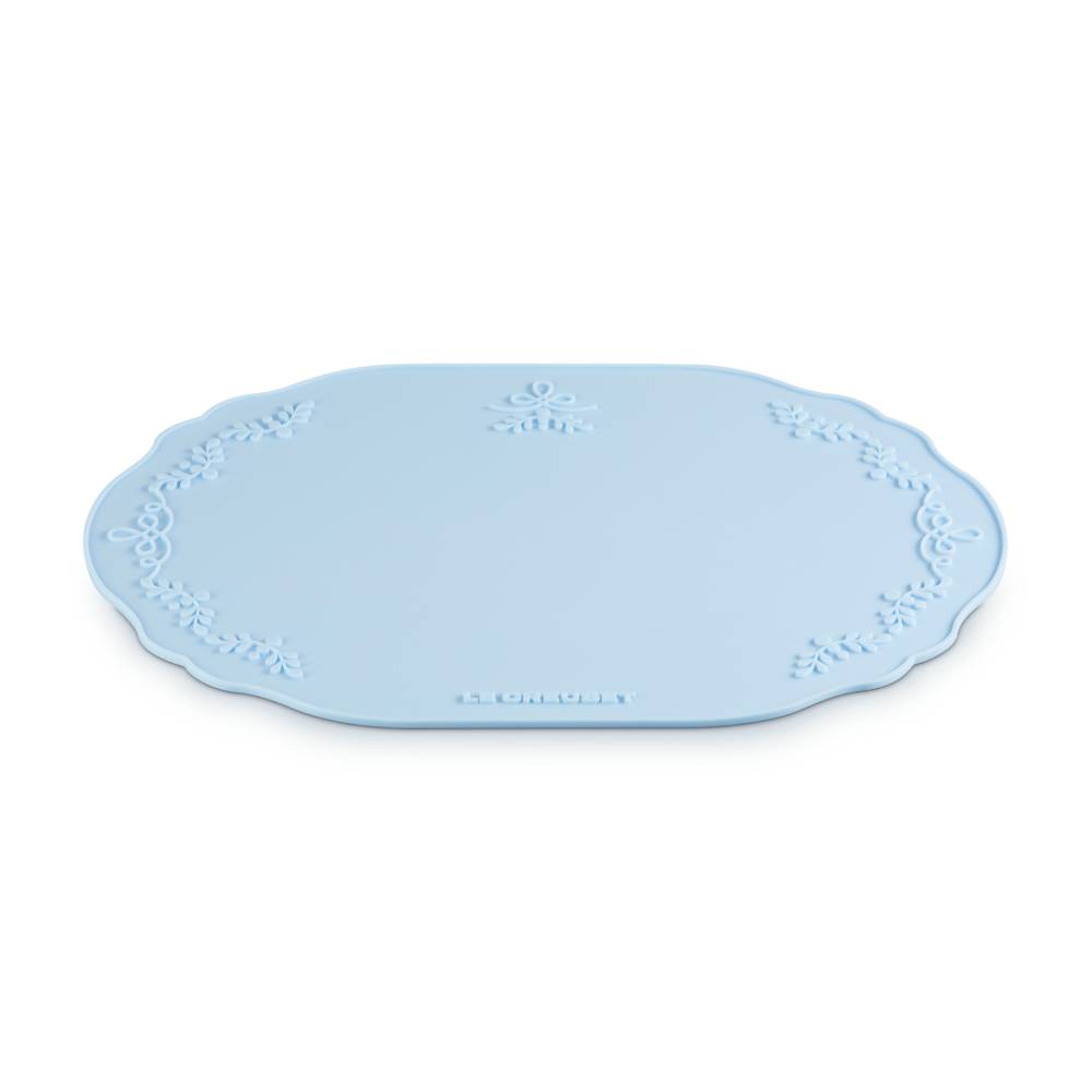Eternity Lace Silicone Oval Table Mat image number 1