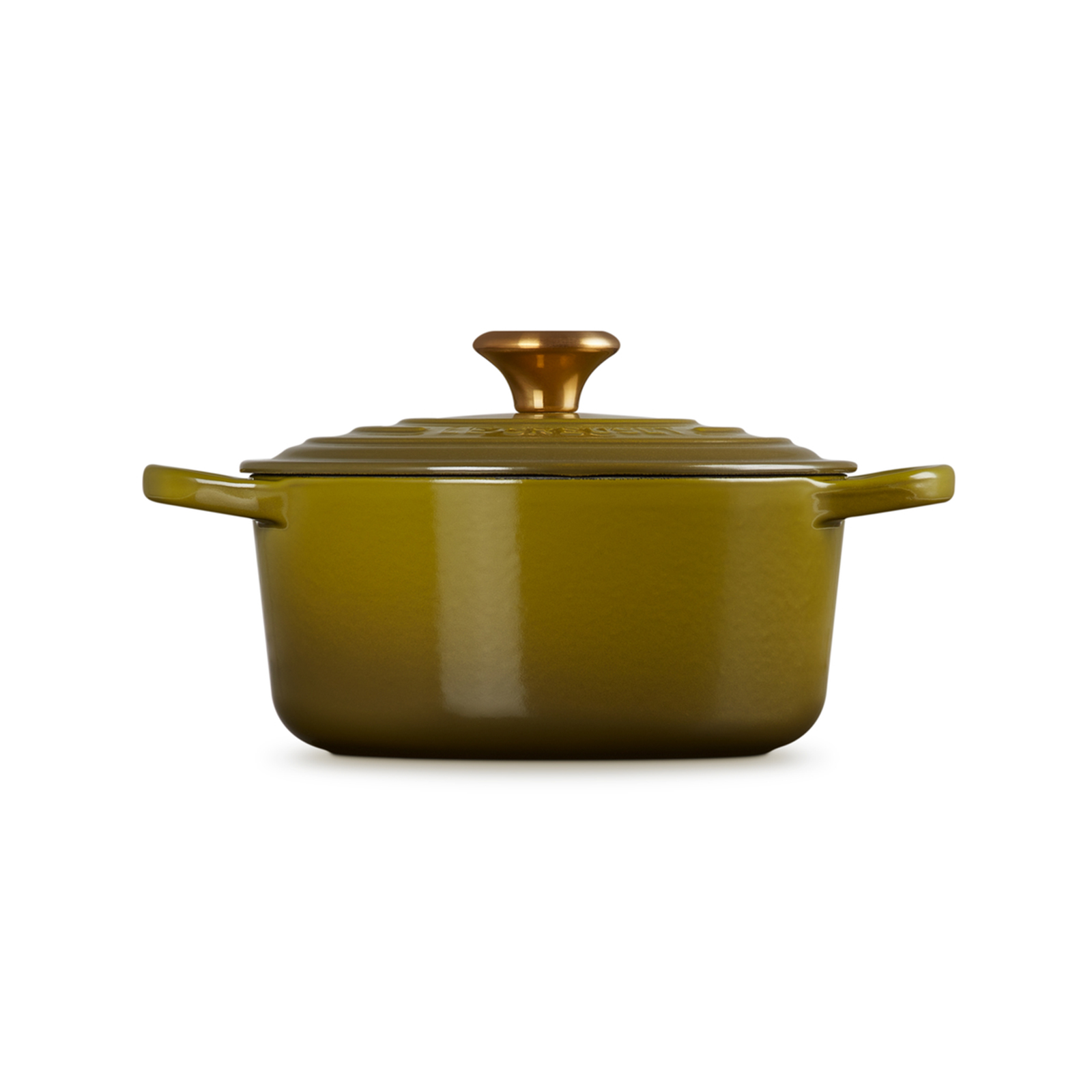 Round Casserole (Gold Knob) image number 2