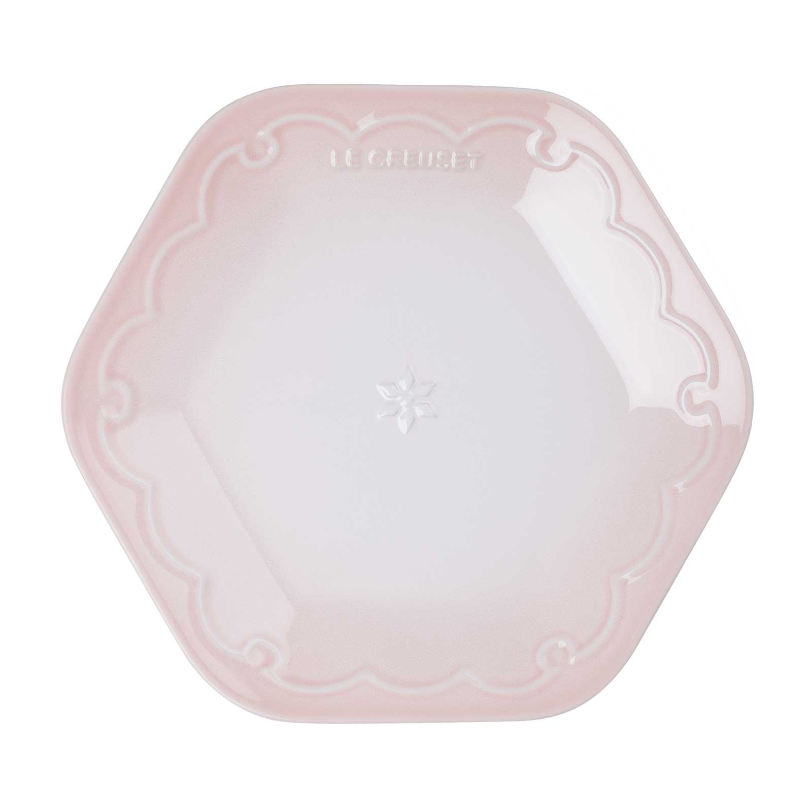 Snow Ring 陶瓷六角形碟