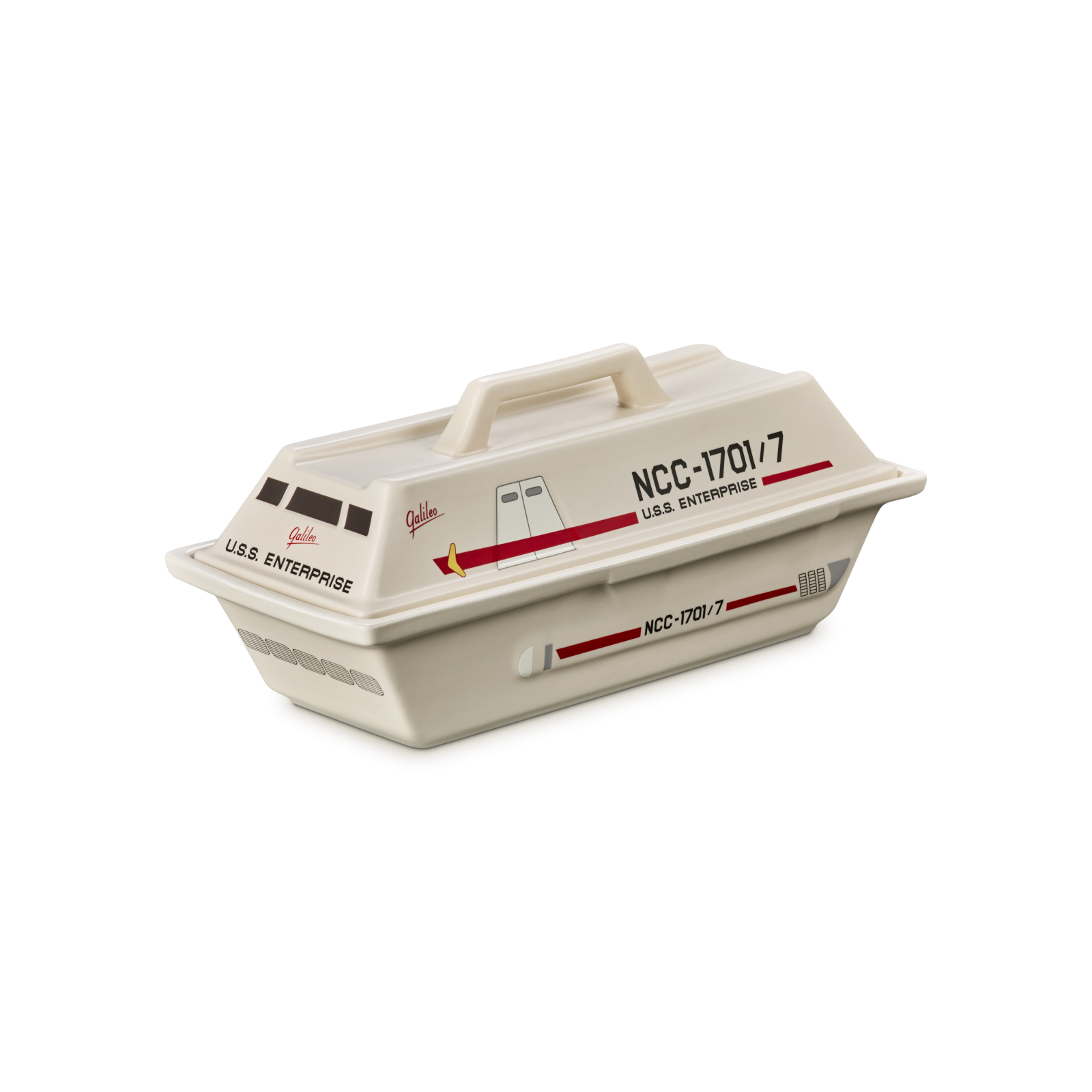 Star Trek Collection Galileo Shuttlecraft Rectangular Casserole image number 1