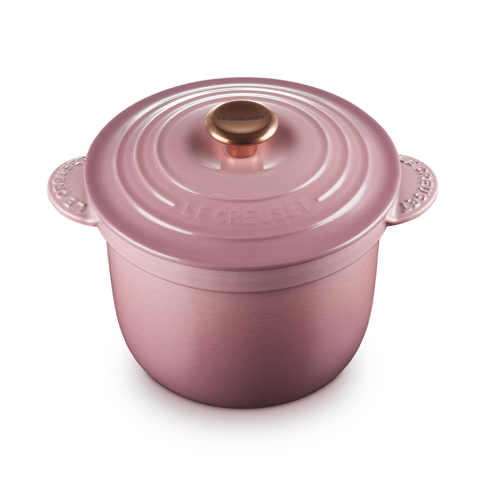 Cocotte Every 高身琺瑯鑄鐵鍋(銅色鍋蓋頭) image number 1