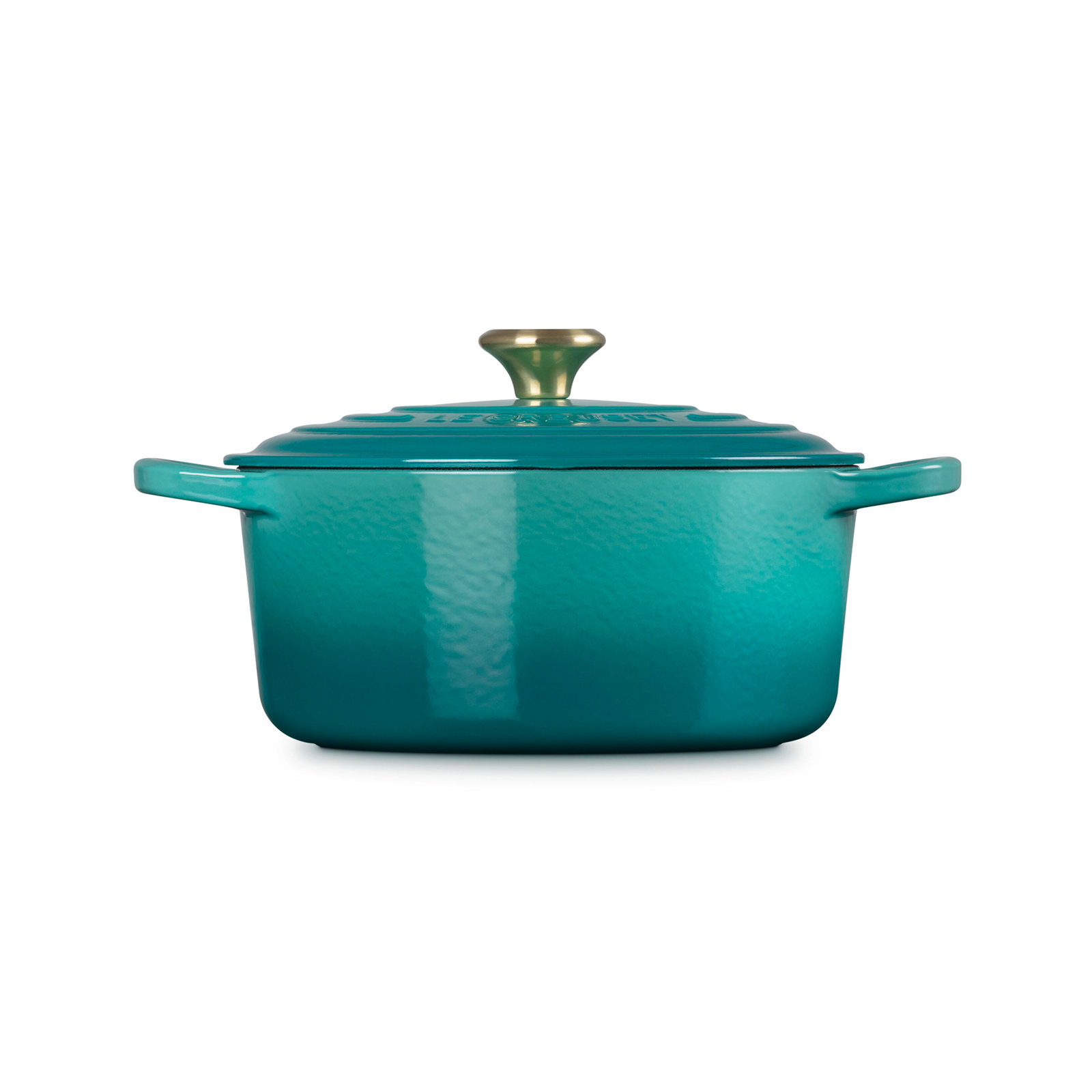 Round Casserole (Light Gold Knob) image number 2