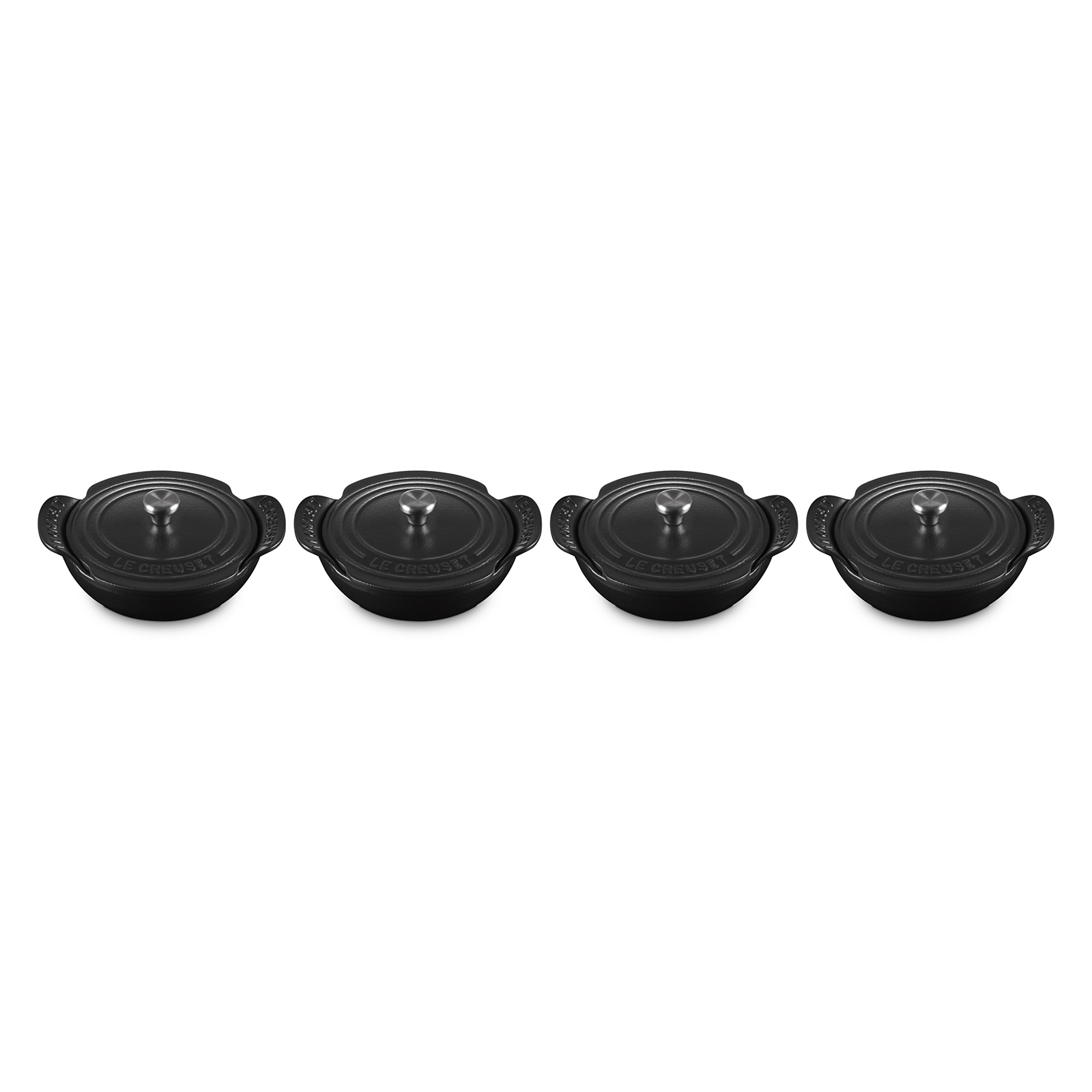 Set of 4 Mini Lidded Buffet Casserole image number 1
