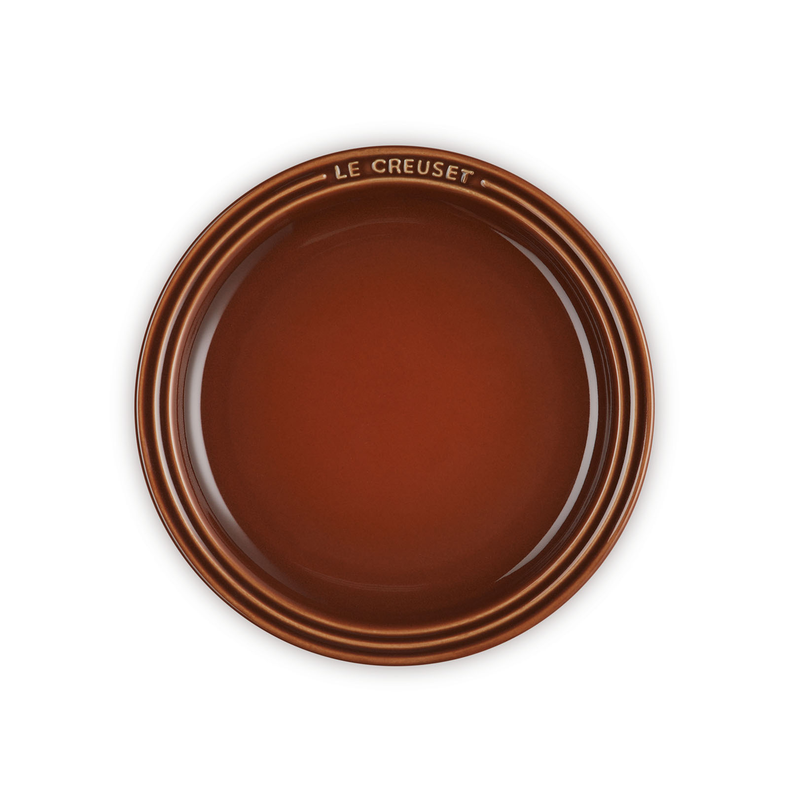Tokyo Round Plate 19cm Chestnut