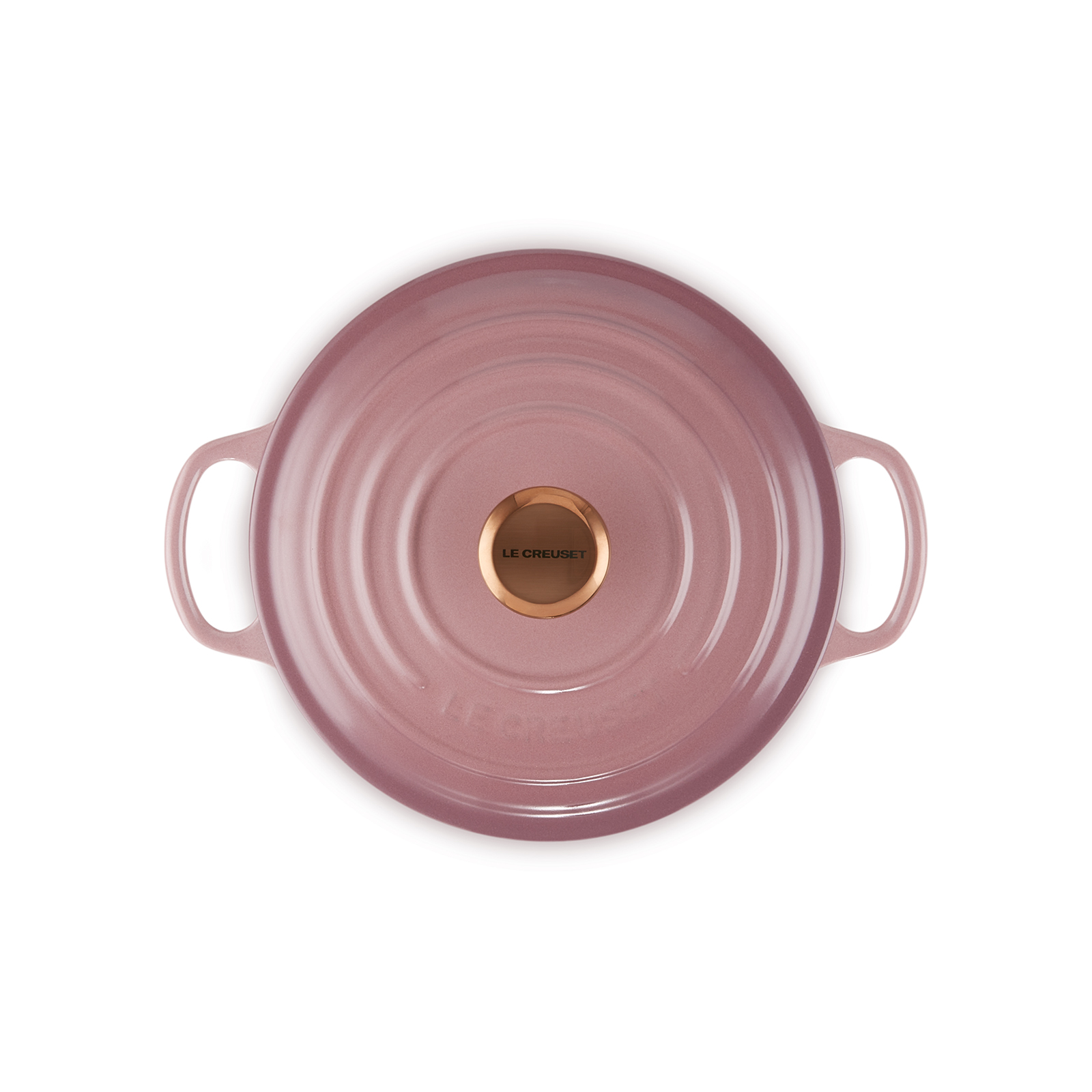 圓形琺瑯鑄鐵鍋 (銅色鍋蓋頭) image number 3