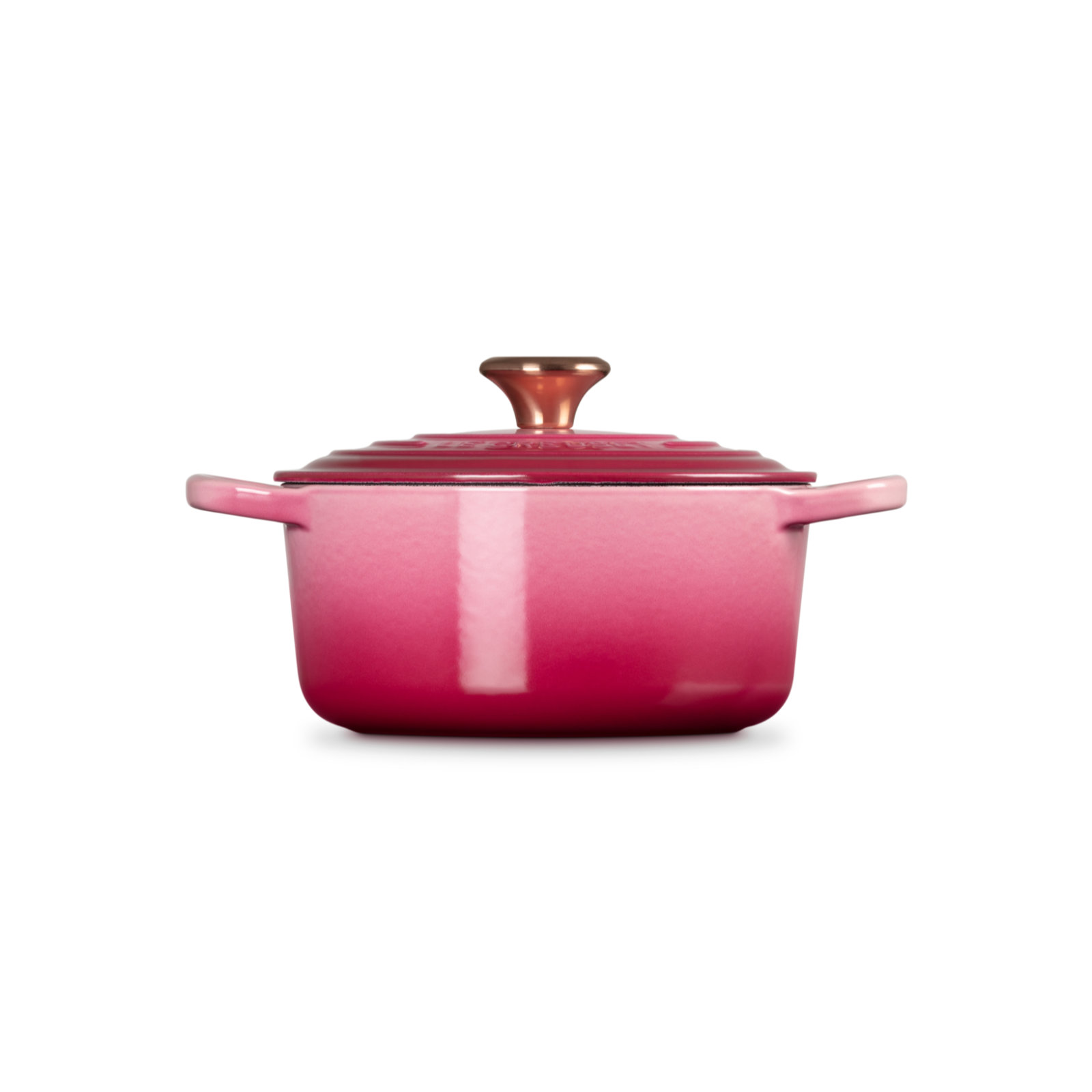 圓形琺瑯鑄鐵鍋 (銅色鍋蓋頭) image number 2