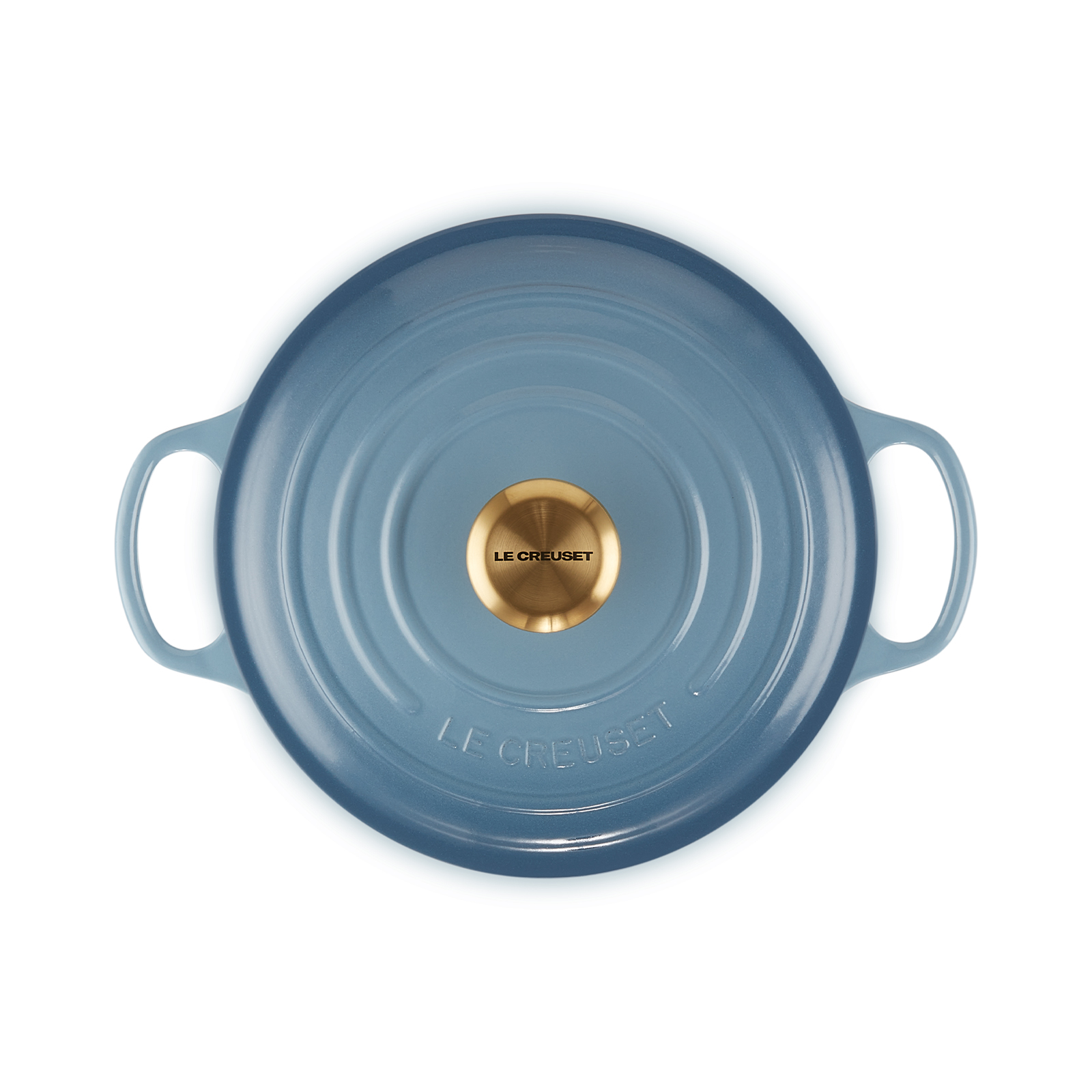 圓形琺瑯鑄鐵鍋 (金色鍋蓋頭) image number 3