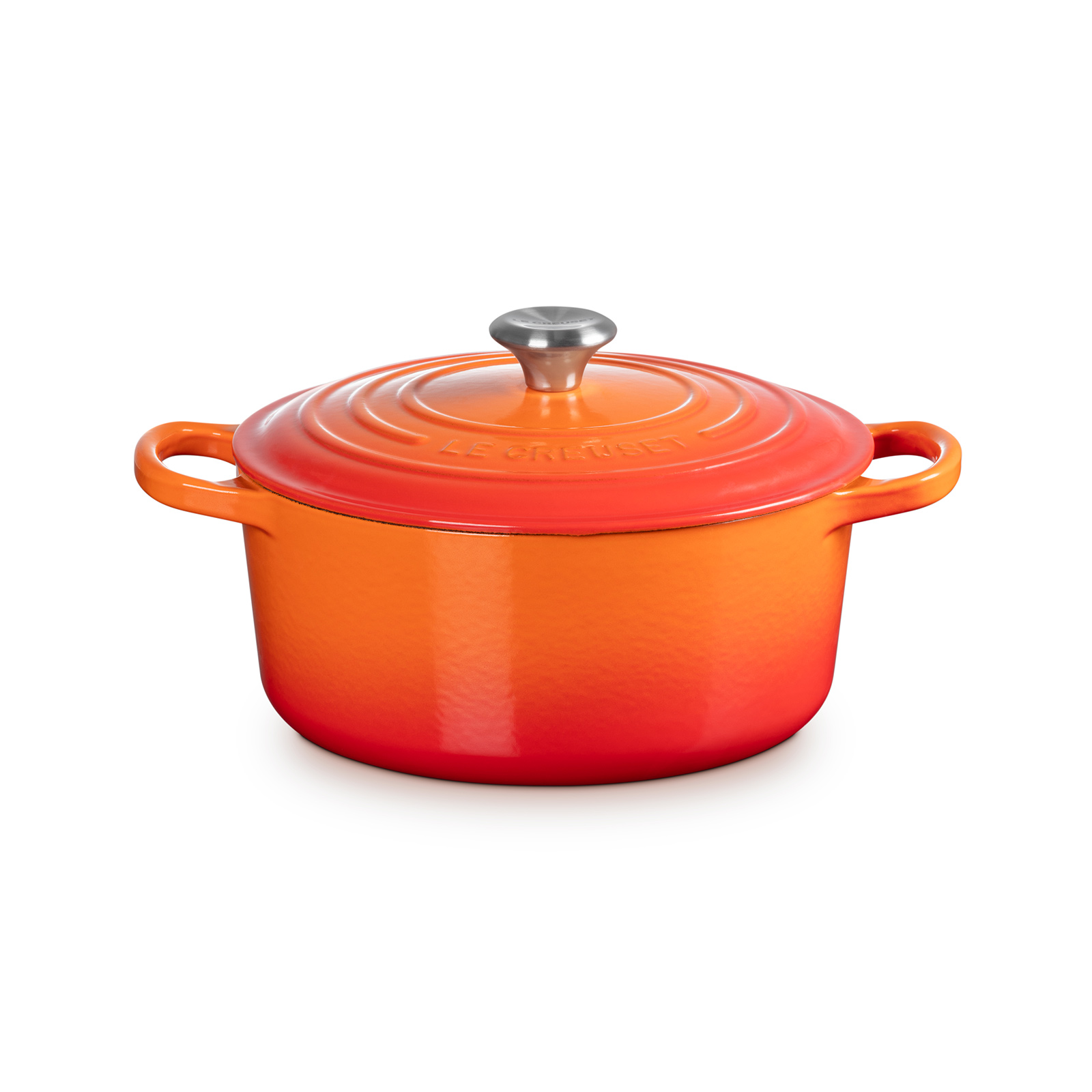Heart Shaped Casserole 20cm Berry (Copper Knob) 439 | Le