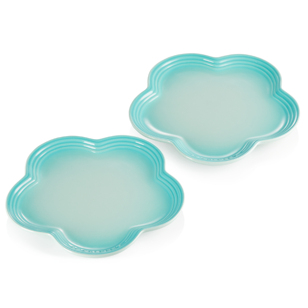 Set of 2 Flower Plate image number 2