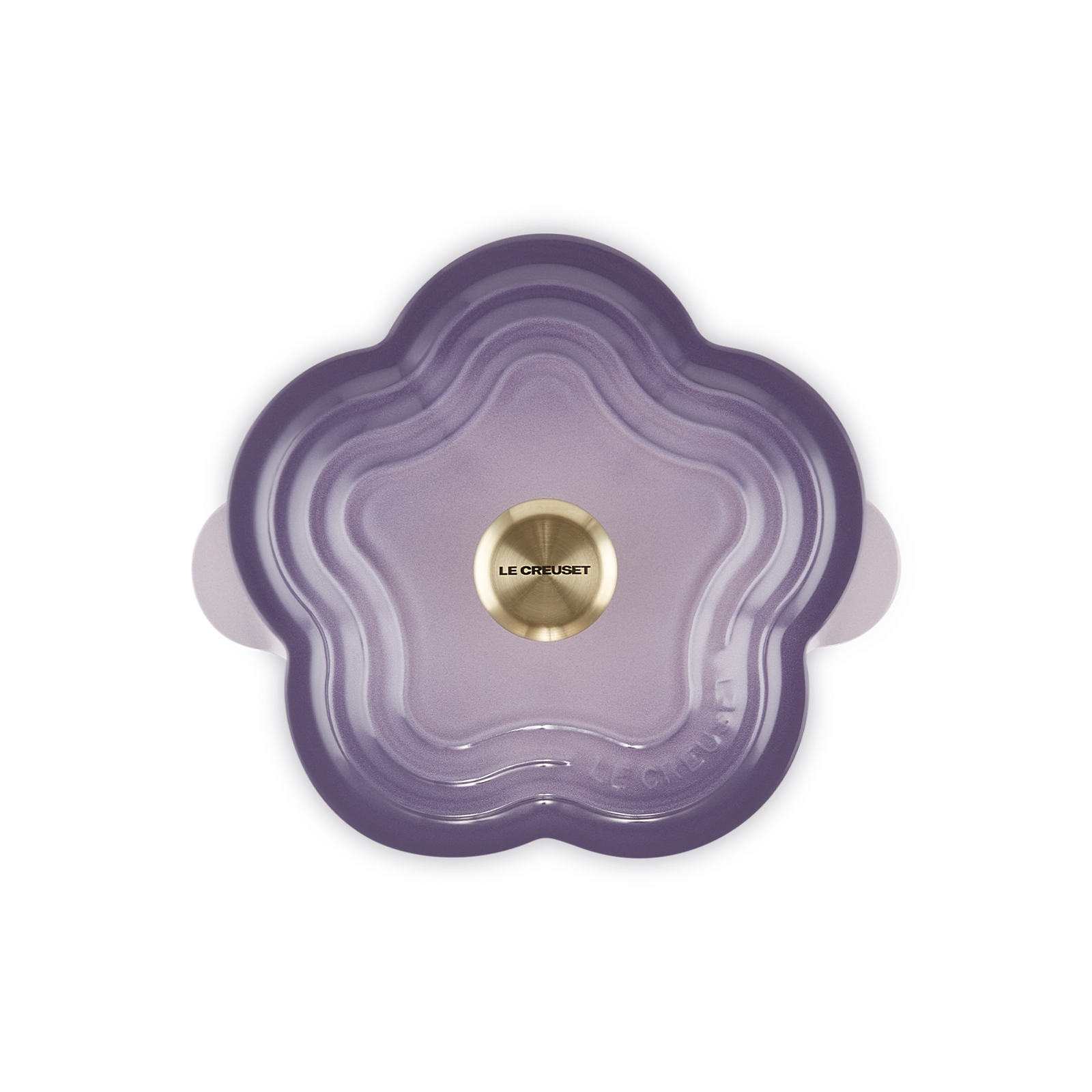 Flower Shaped Casserole (Light Gold Knob) image number 3