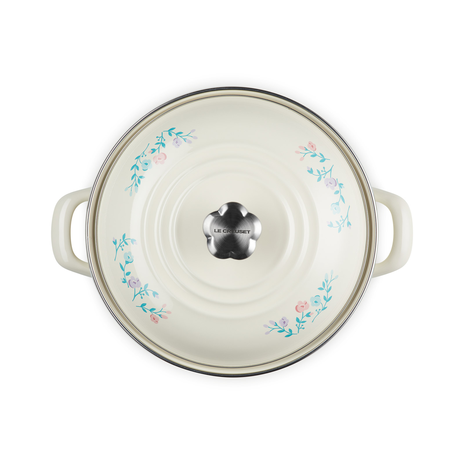 Petite Fleur 琺瑯鋼鍋 (花形鍋蓋頭) image number 3