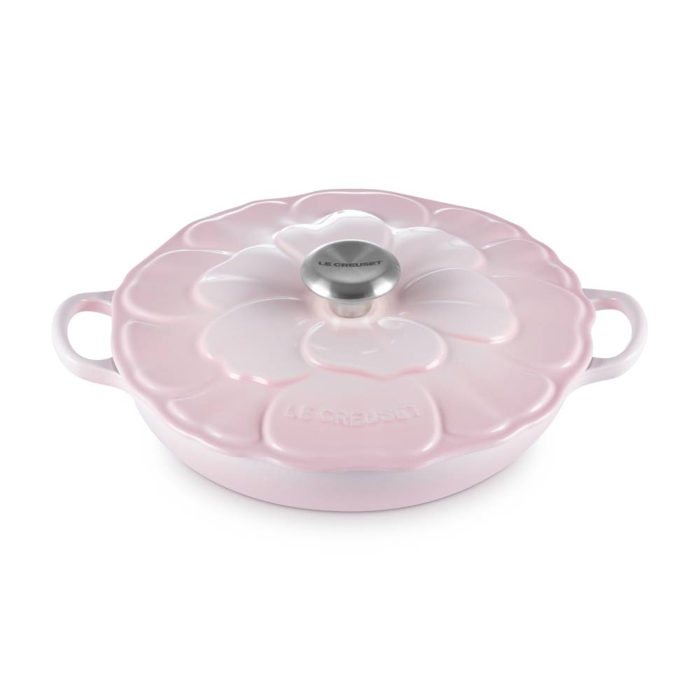 Petal Buffet Casserole 26cm Shell Pink