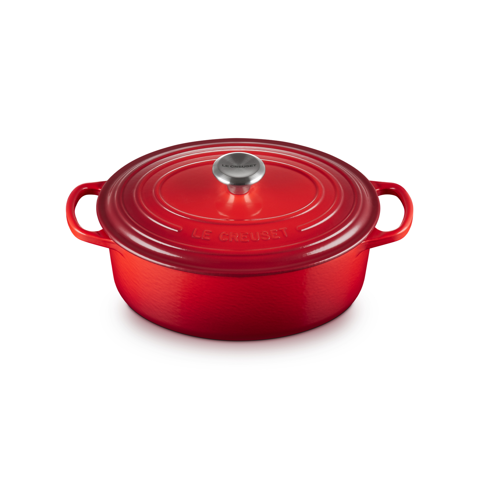 橢圓形琺瑯鑄鐵鍋 image number 1