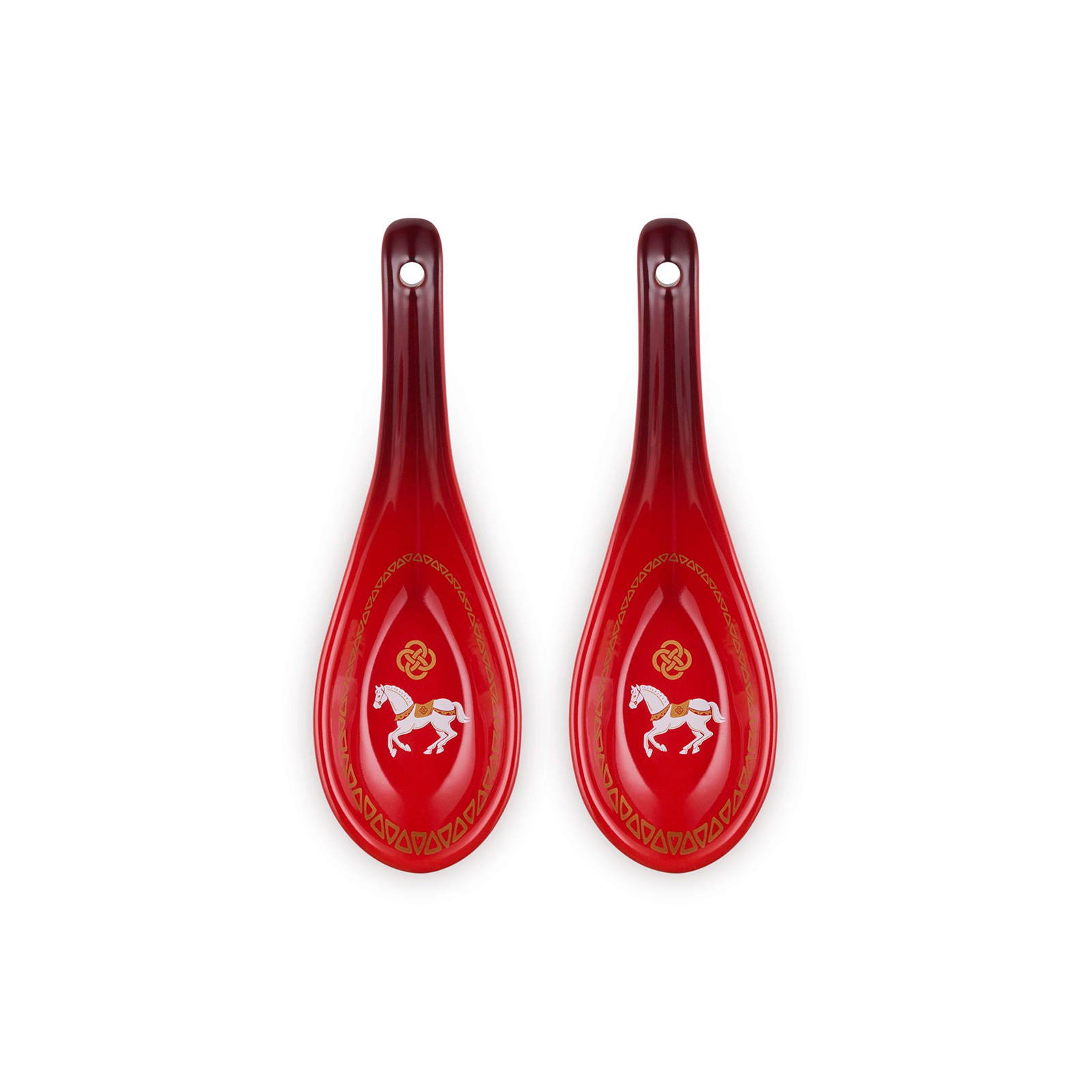 Carousel Set of 2 Chinese Spoon image number 4