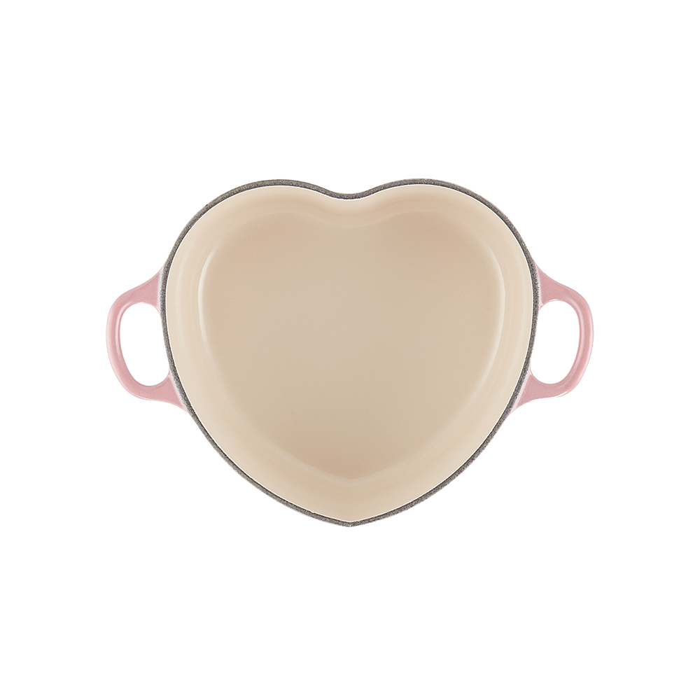 心形琺瑯鑄鐵鍋 (銅色鍋蓋頭) image number 4