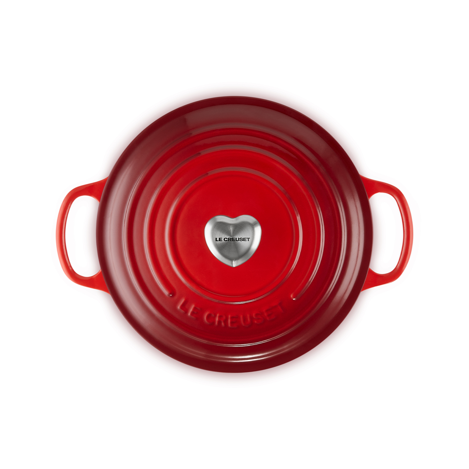 圓形琺瑯鑄鐵鍋 (心形鍋蓋頭) image number 3