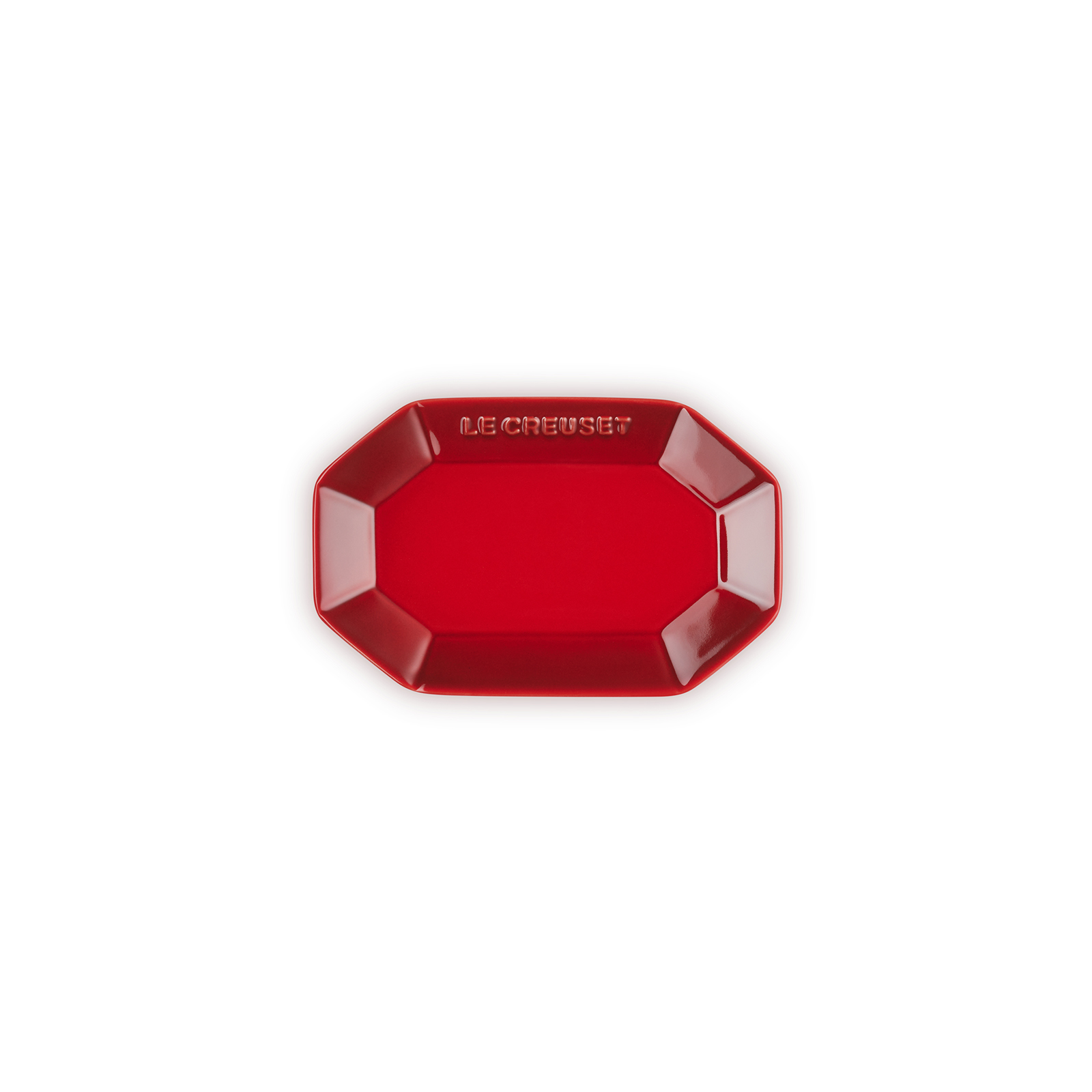 Octagon Plate 14cm Cerise