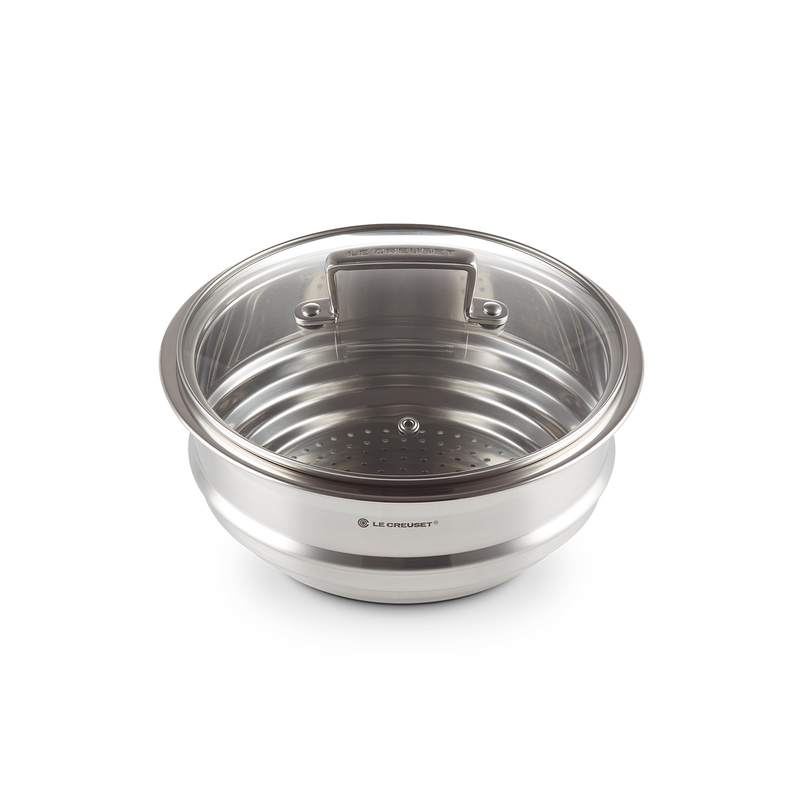Multi-Steamer with Glass Lid 20cm (Fit for 16/18/20cm Round Casserole) image number 1