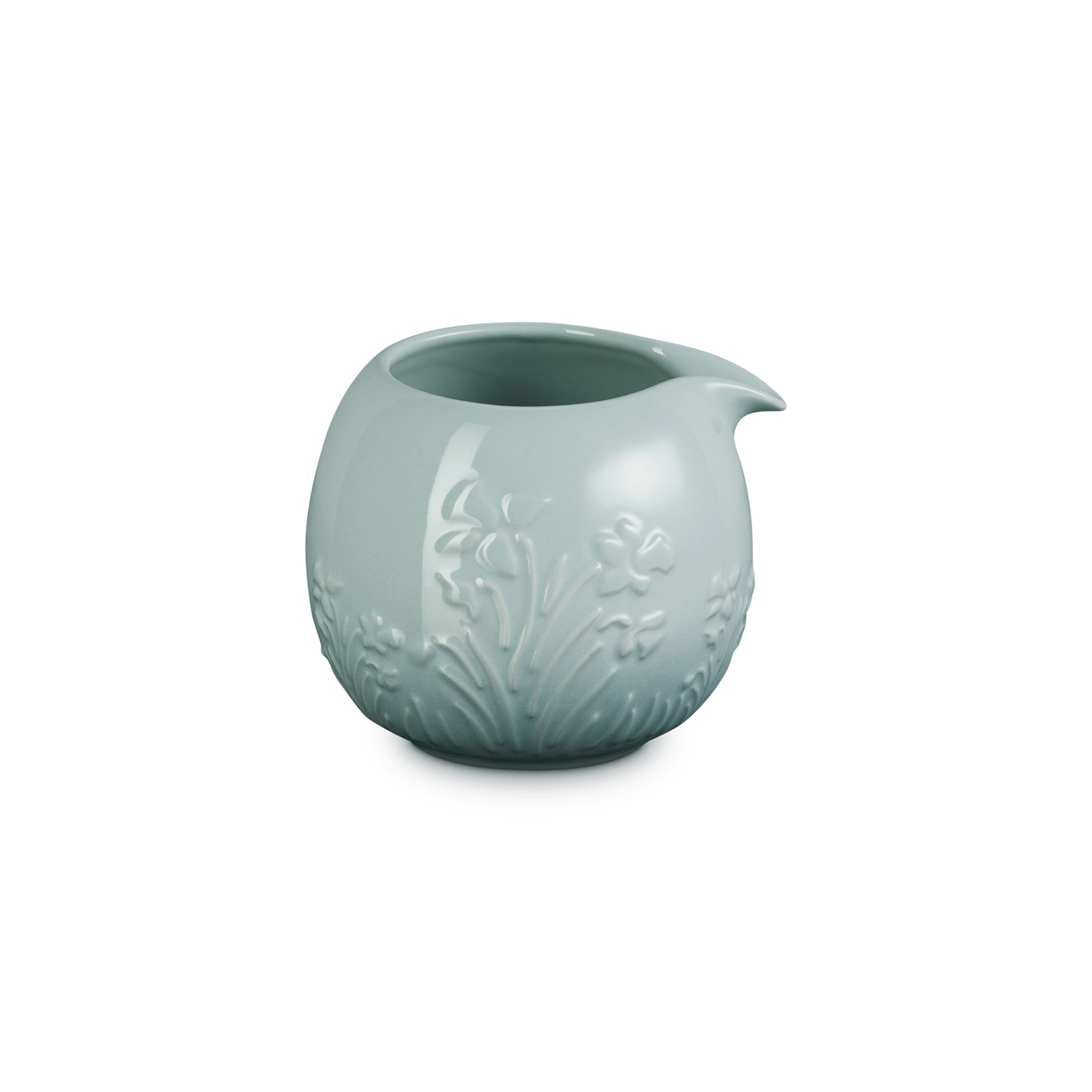 Jardin Relief Sphere Embossed Sake Pitcher image number 1