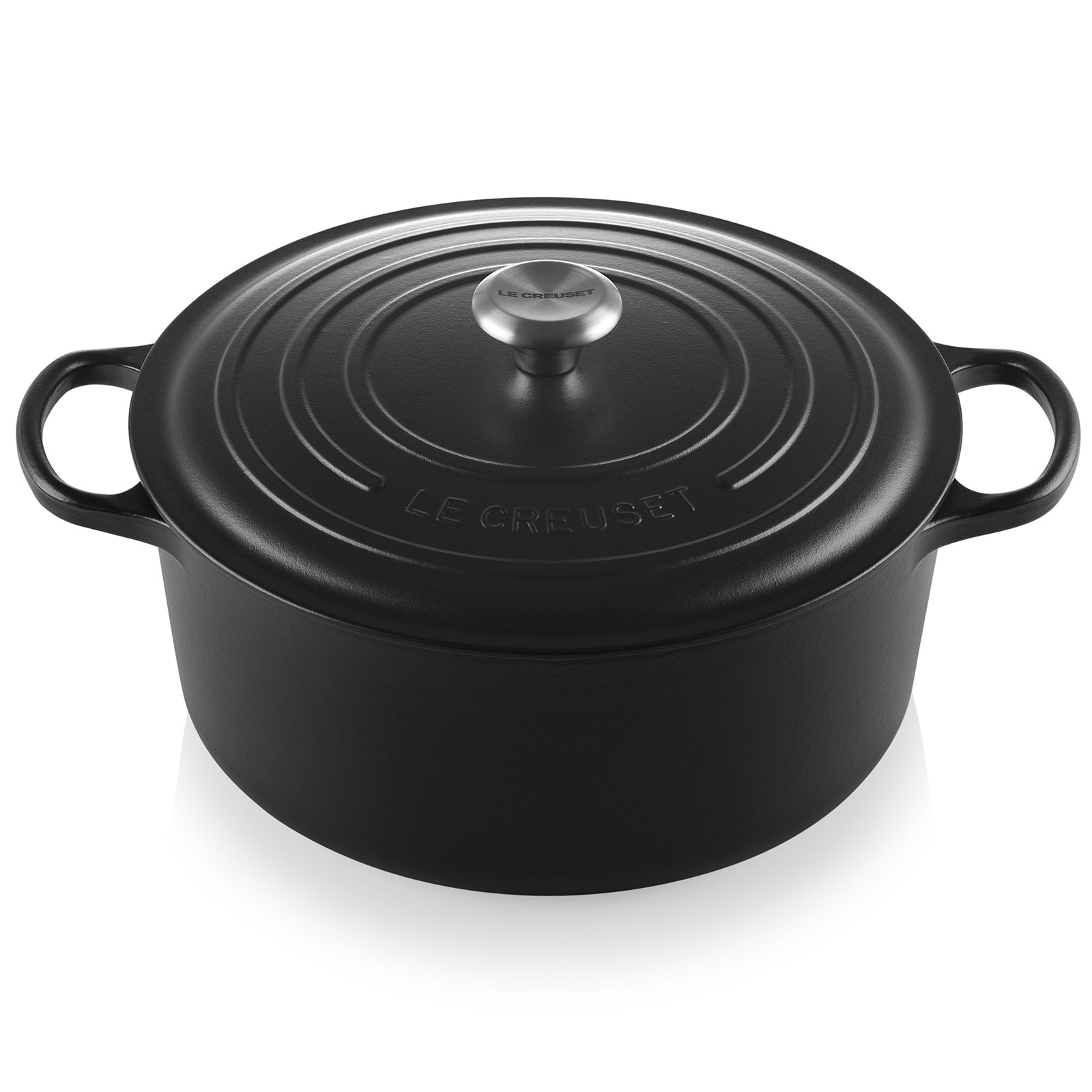 Round Casserole (Black Interior) image number 1