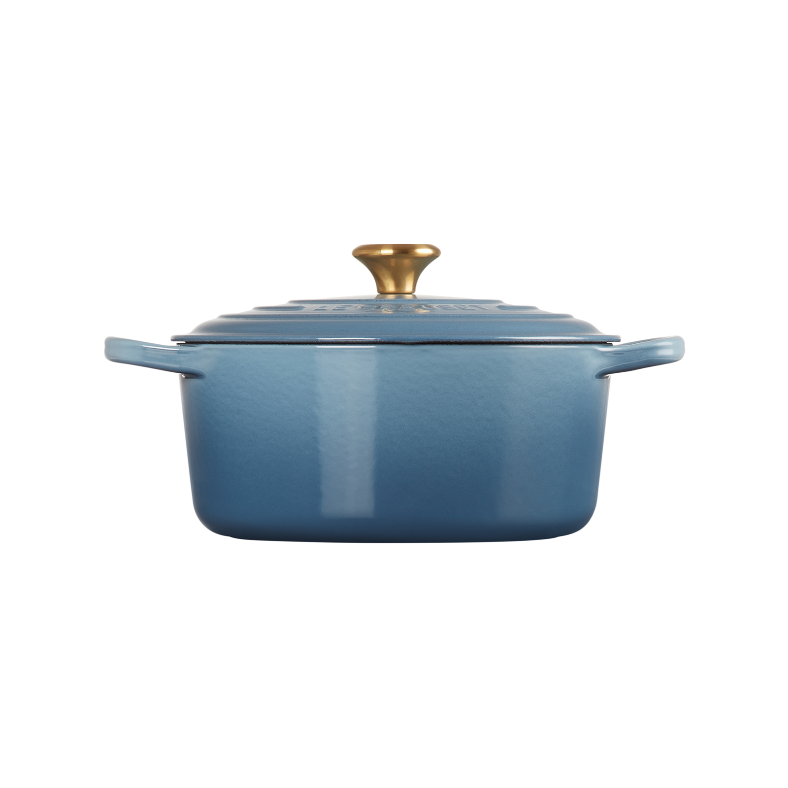 Round Casserole (Gold Knob) image number 2