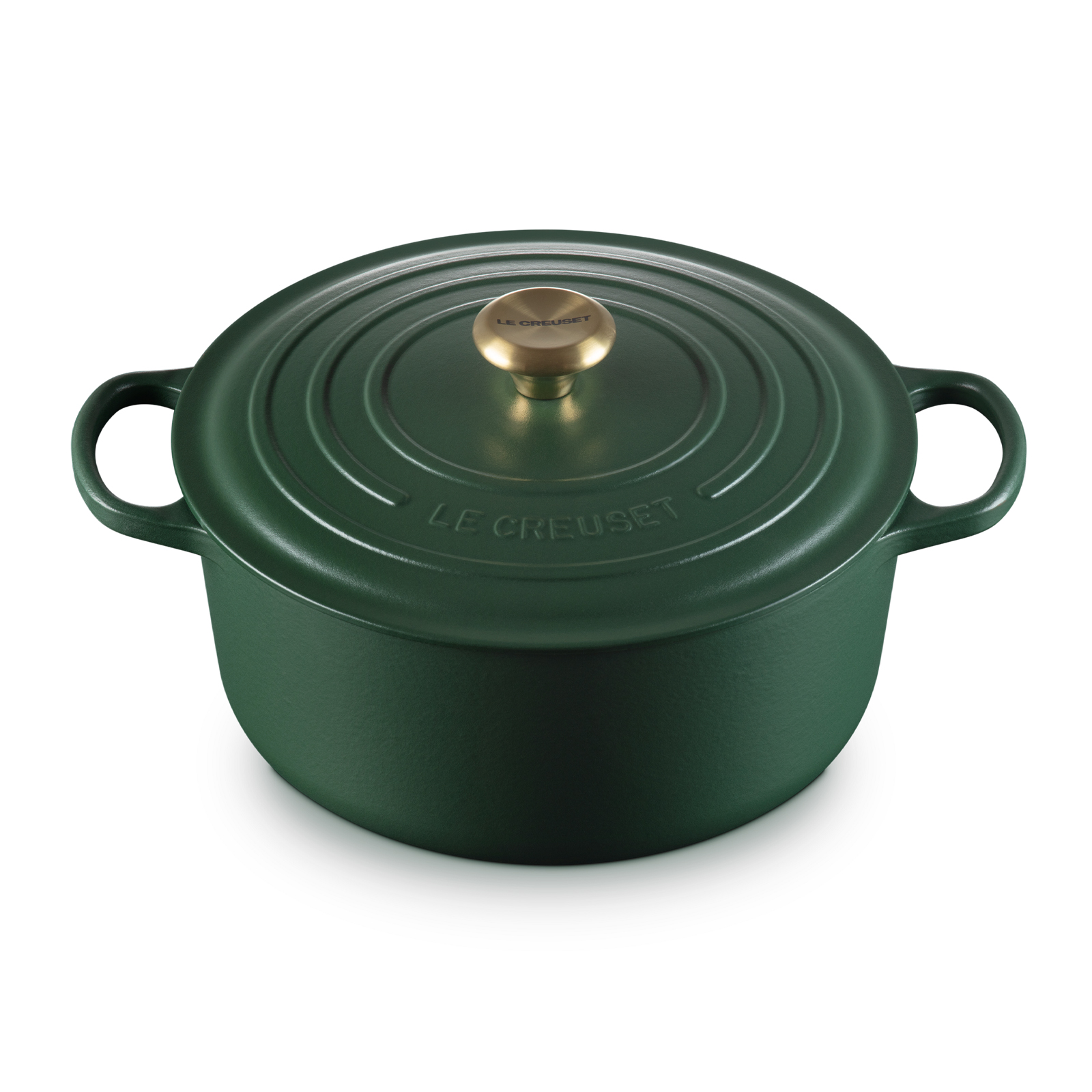 Round Casserole (Light Gold Knob) image number 1