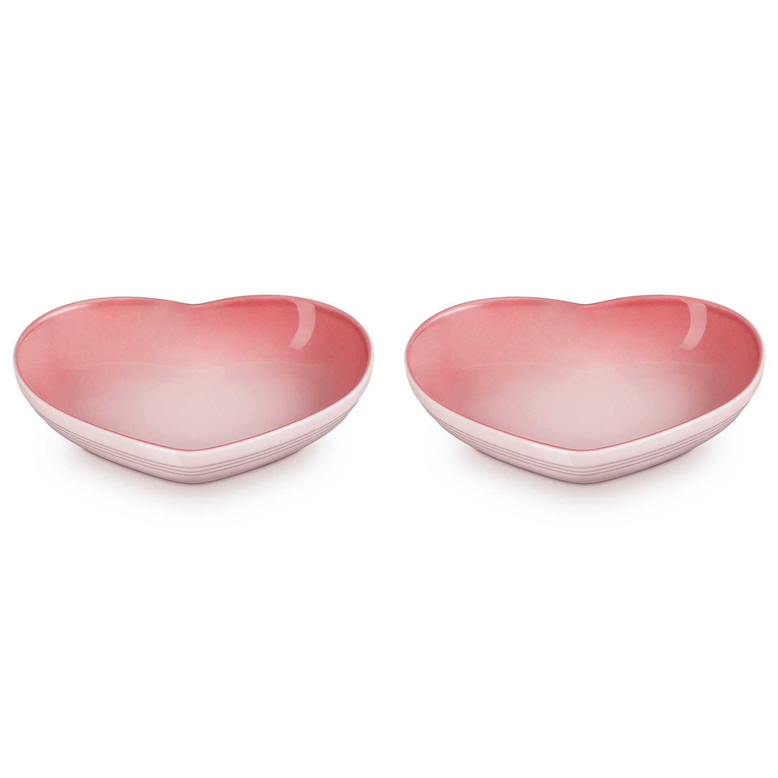 Set of 2 Heart Dishes image number 0