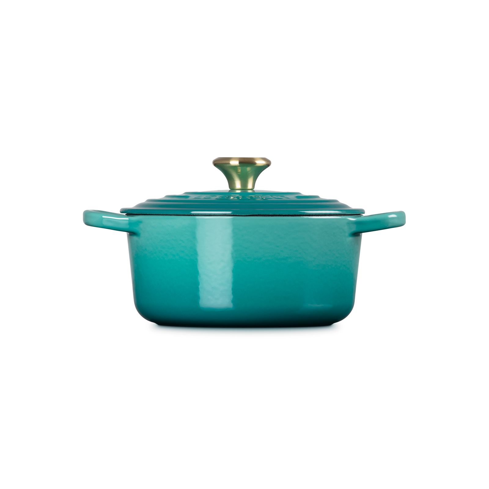 Round Casserole (Light Gold Knob) image number 2
