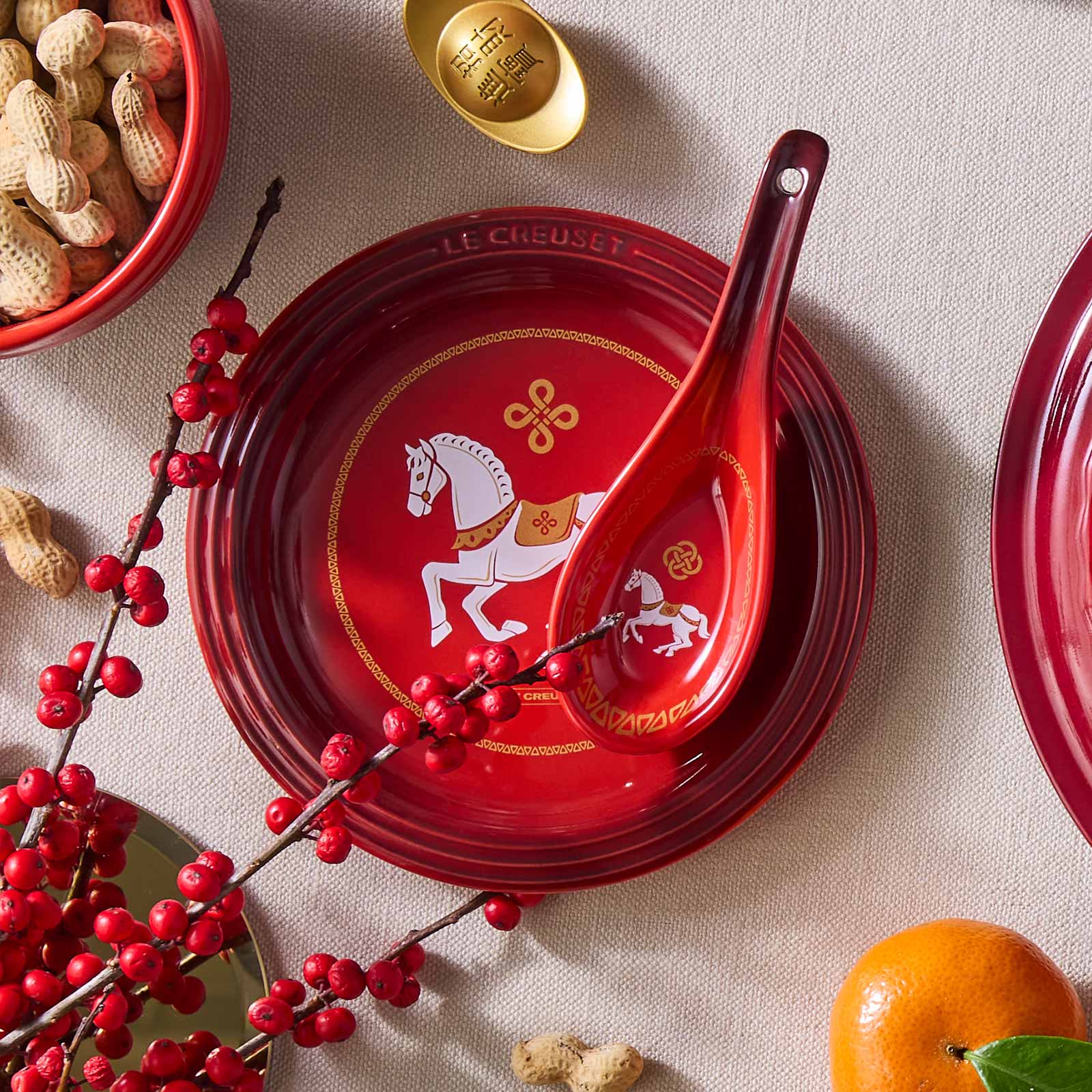 Carousel Set of 2 Chinese Spoon image number 6