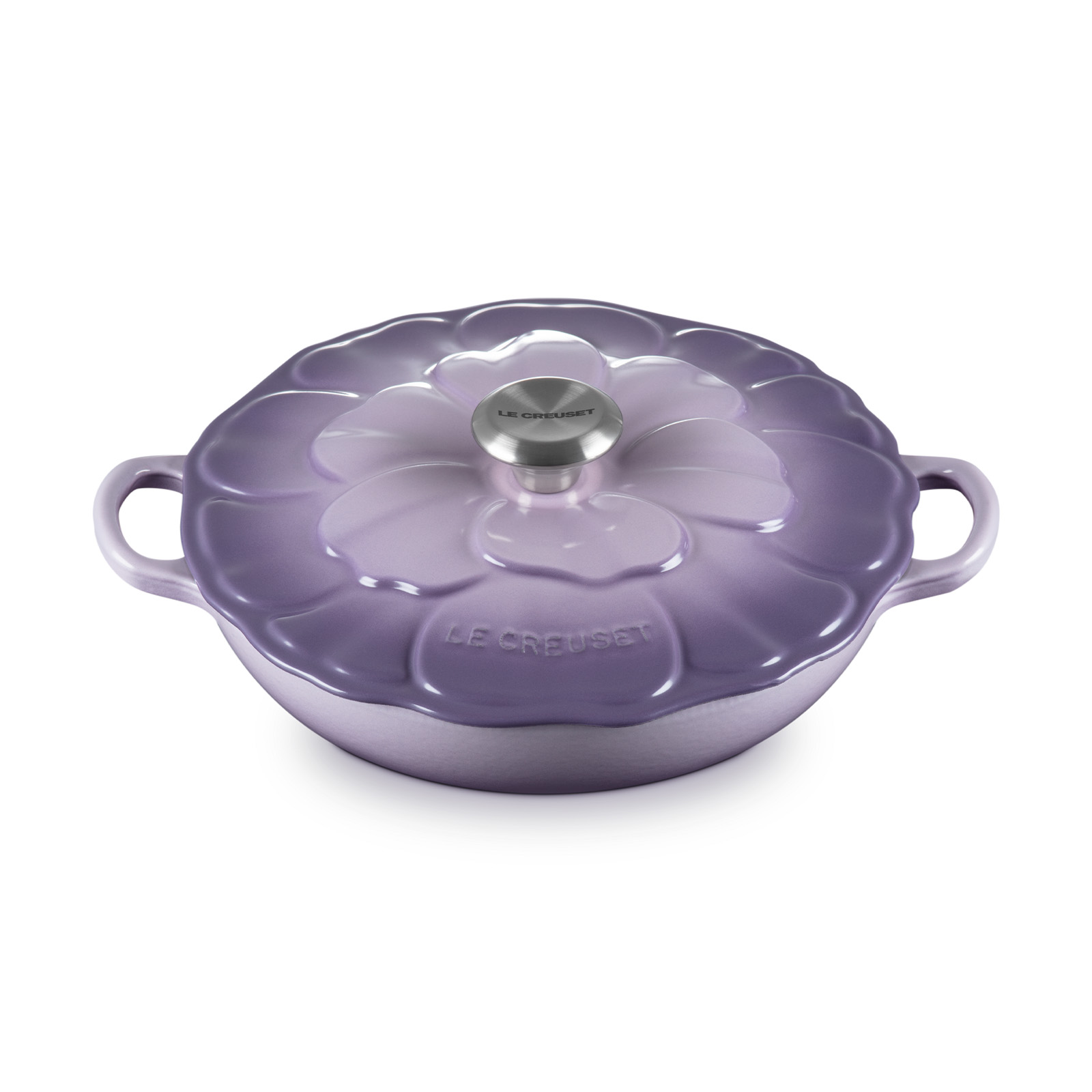 Petal 花瓣造型琺瑯鑄鐵淺底鍋 image number 1