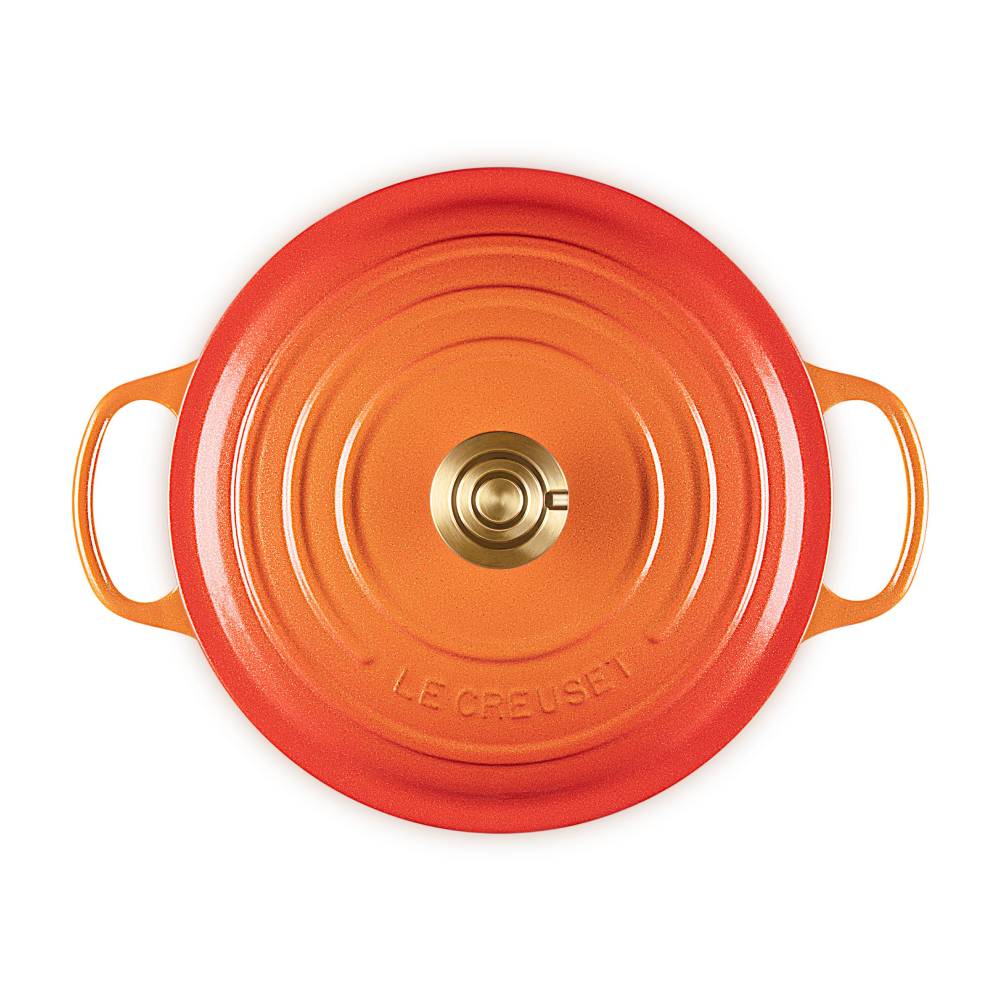 圓形琺瑯鑄鐵鍋 (一百周年鍋蓋頭) image number 3