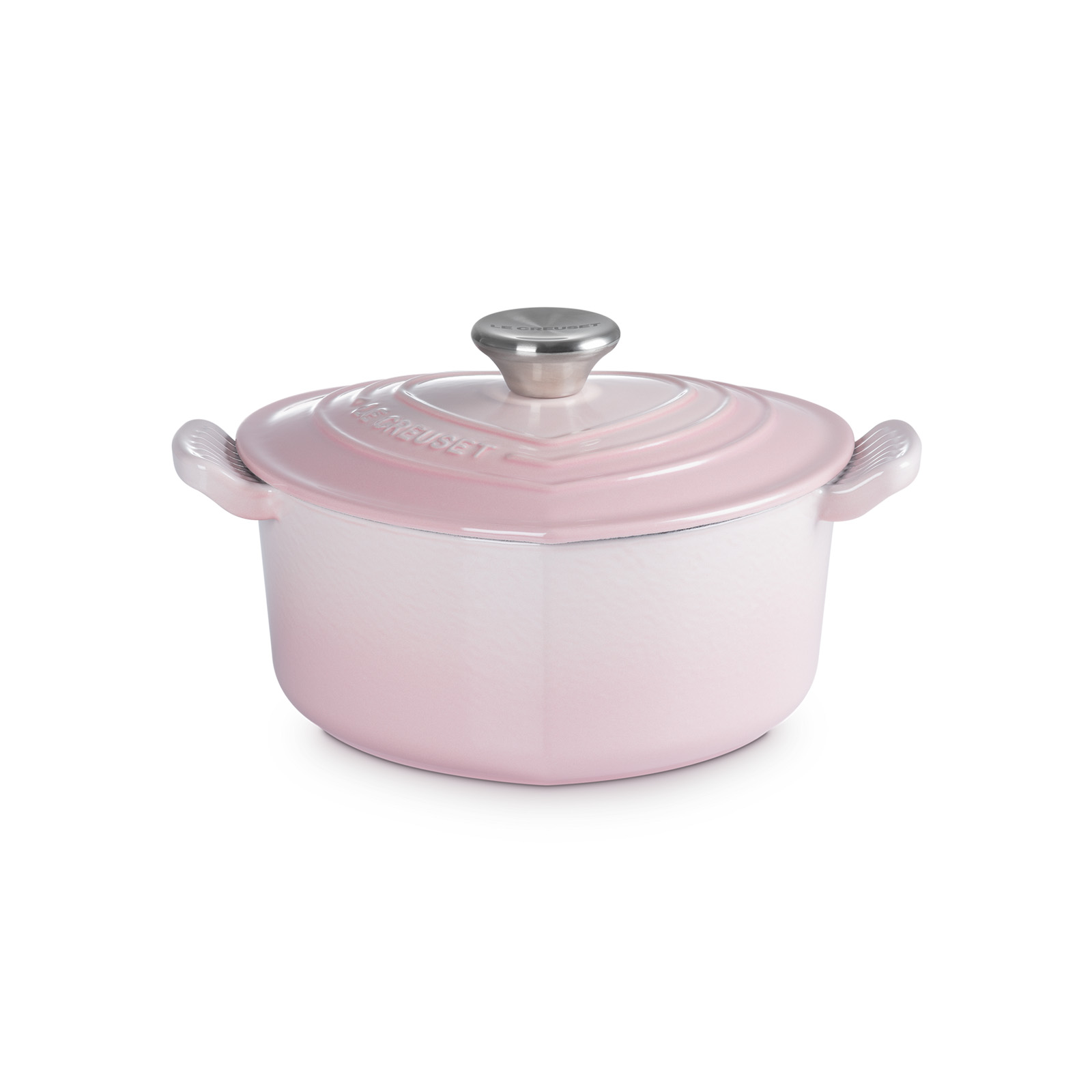 LE CREUSET ハート型 鍋 SHELL PINK 20センチ LE CREUSET ハート型 鍋 SHELL PINK 20センチ LE CREUSET ハート